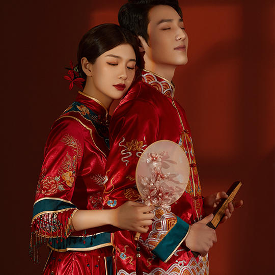 特惠婚紗照套餐，韓式+中式+外景，商業(yè)人像精修