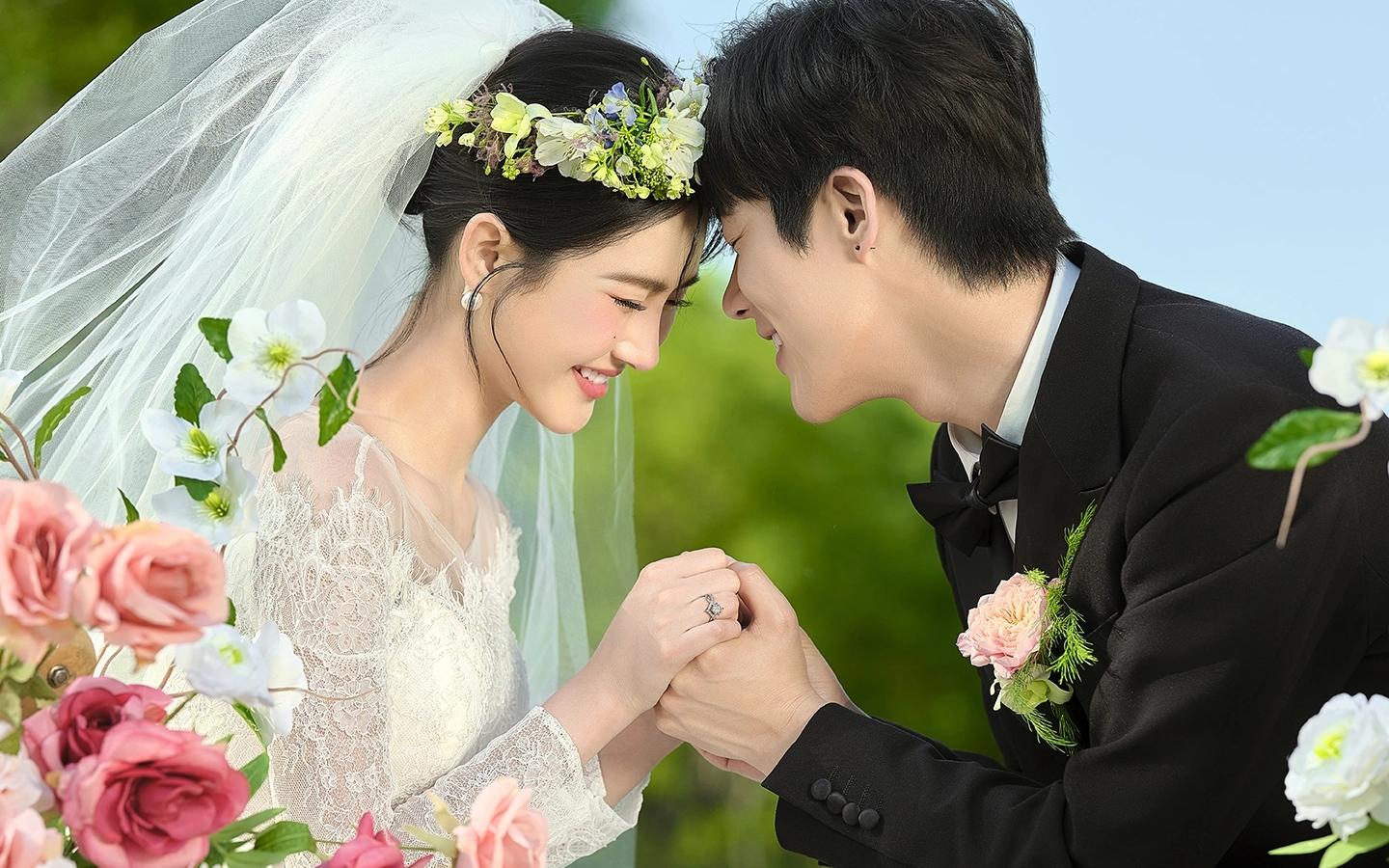 完全无法抗拒的小情绪婚纱照