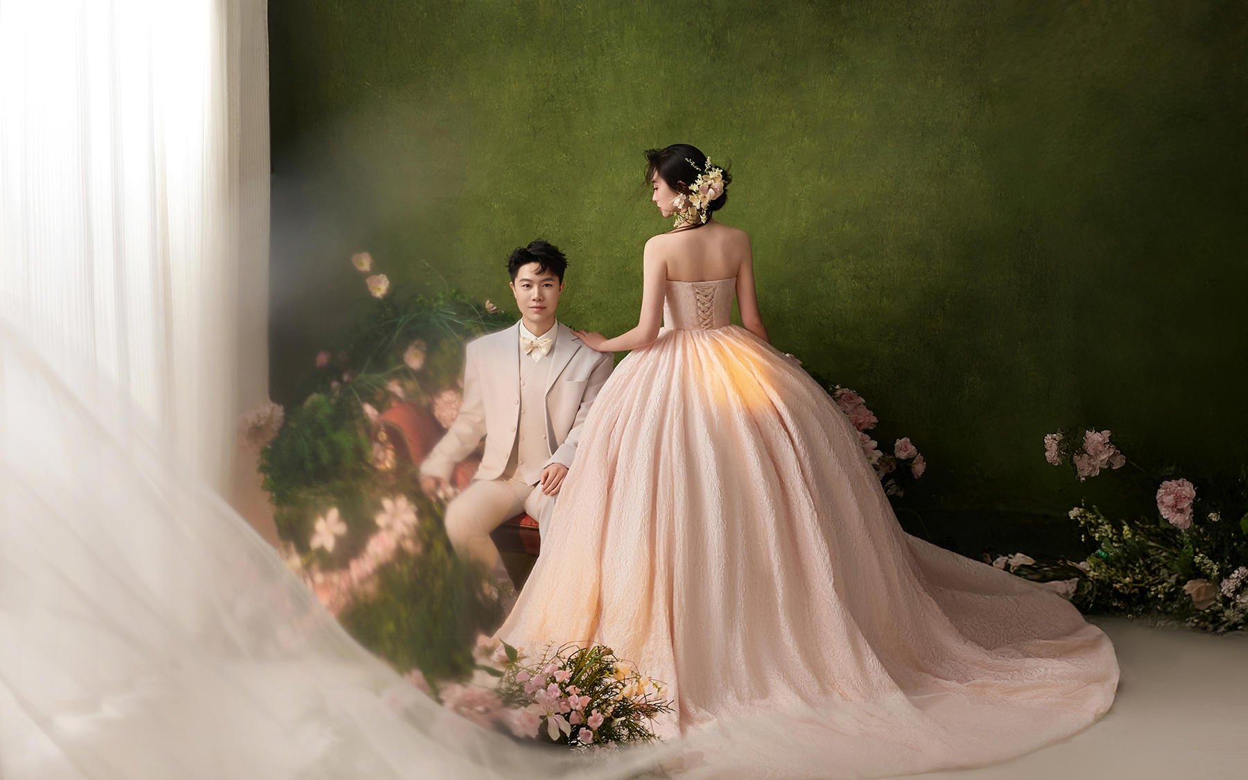 【真实客片】法式婚纱照丨廖文浩&张雨婷