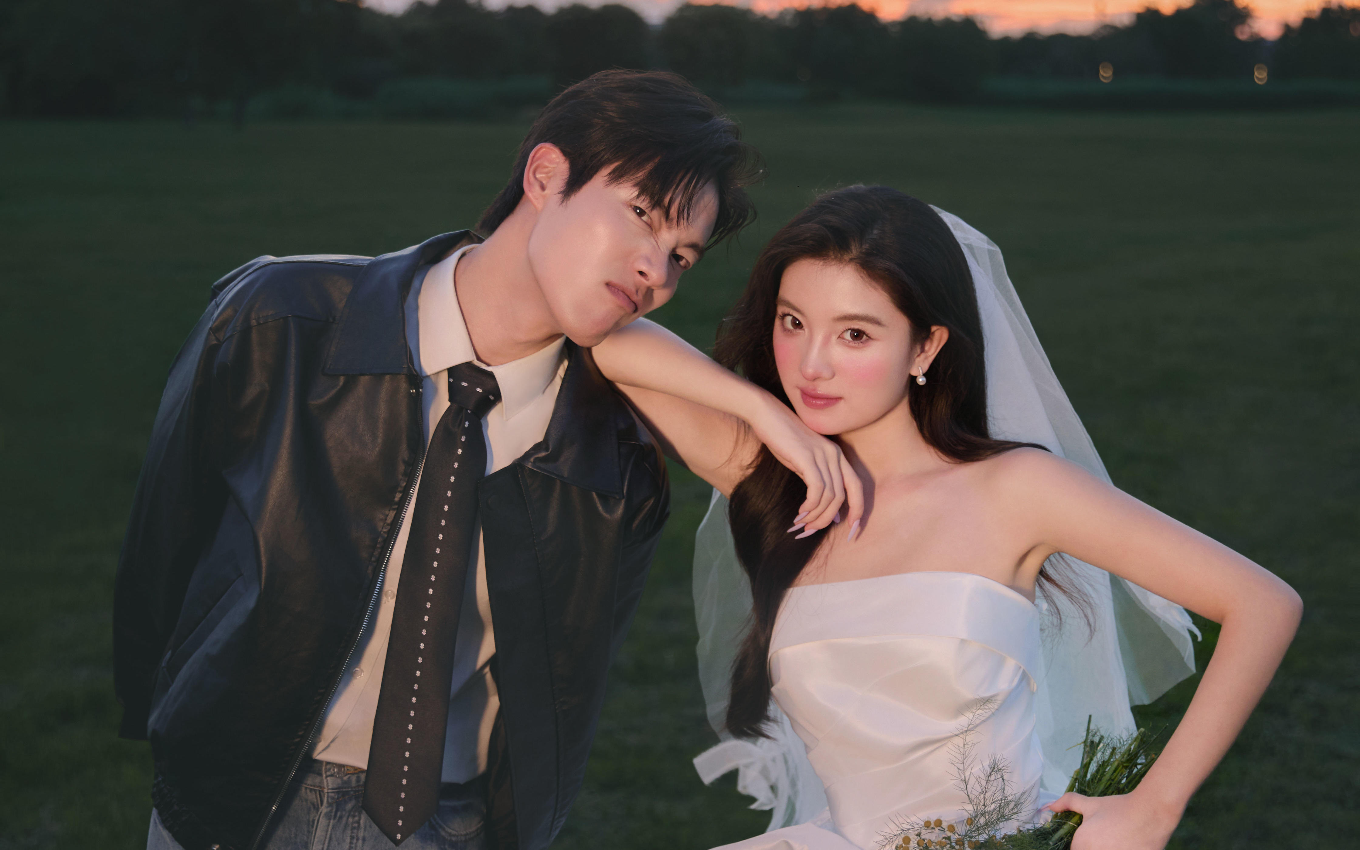 松弛感爆棚的婚紗照才是我的舒適圈