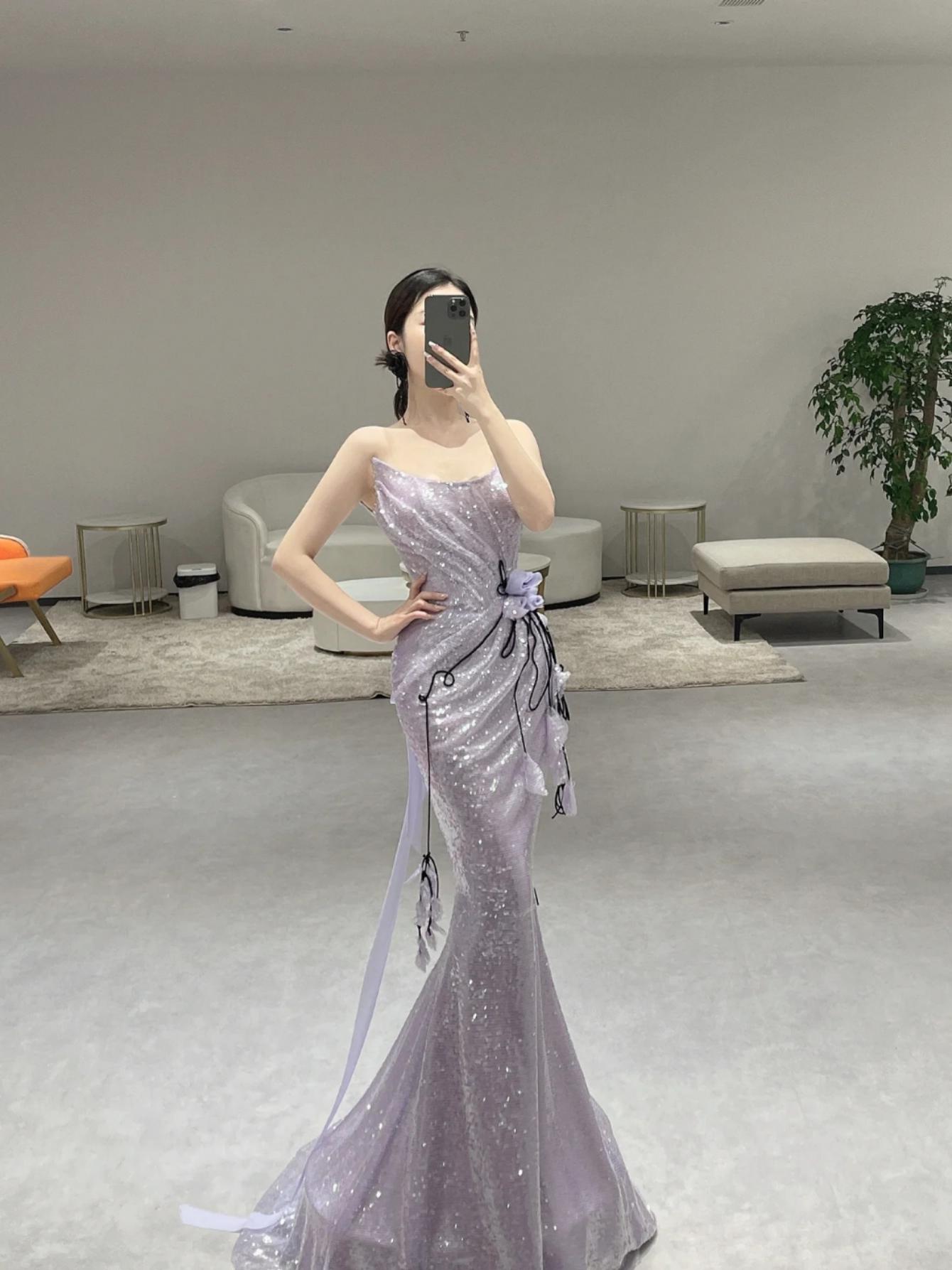 魚(yú)尾禮服