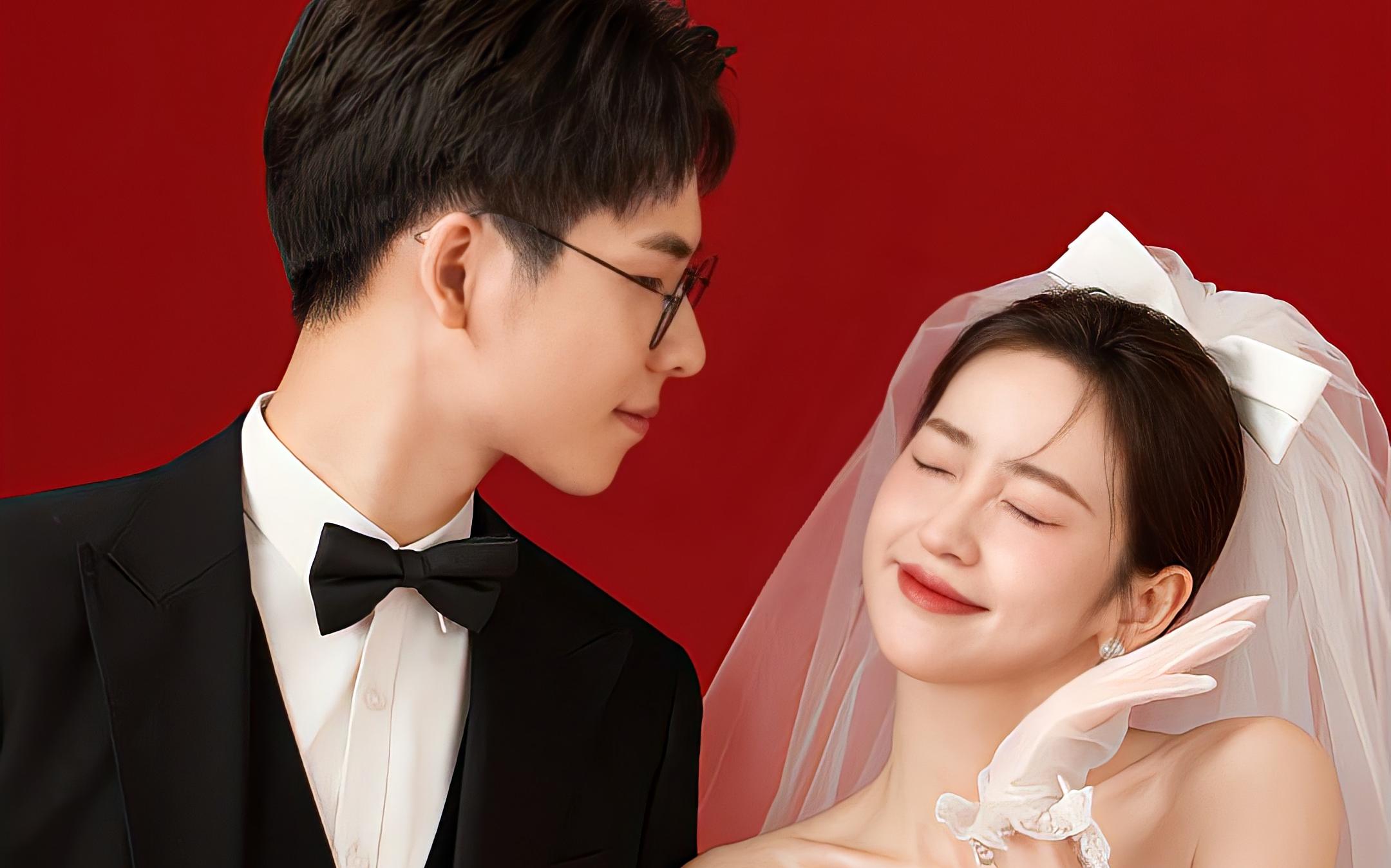 忍不住看了一遍又一遍 好爱的喜嫁风婚纱照