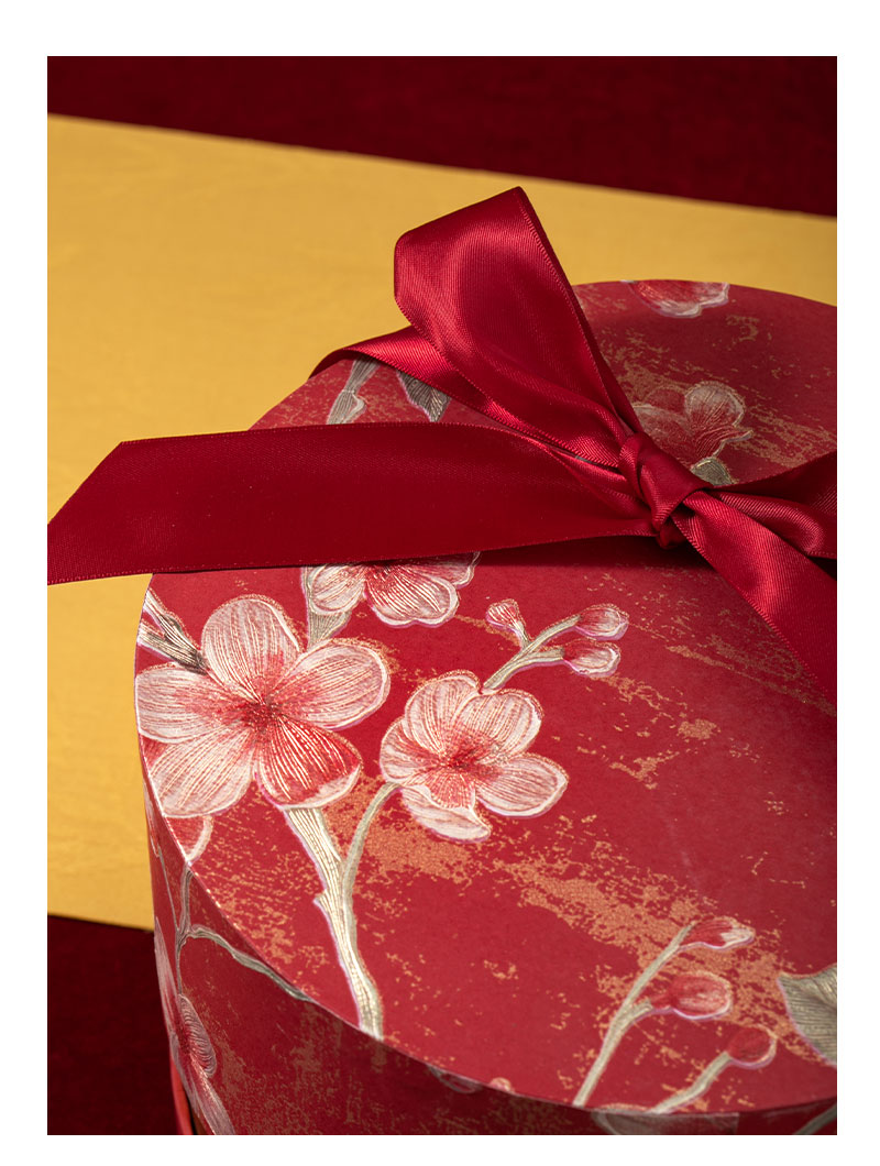 鎏金喜乐圆盒系列 伴手礼女伴娘结婚送宾客回礼实用新婚回礼