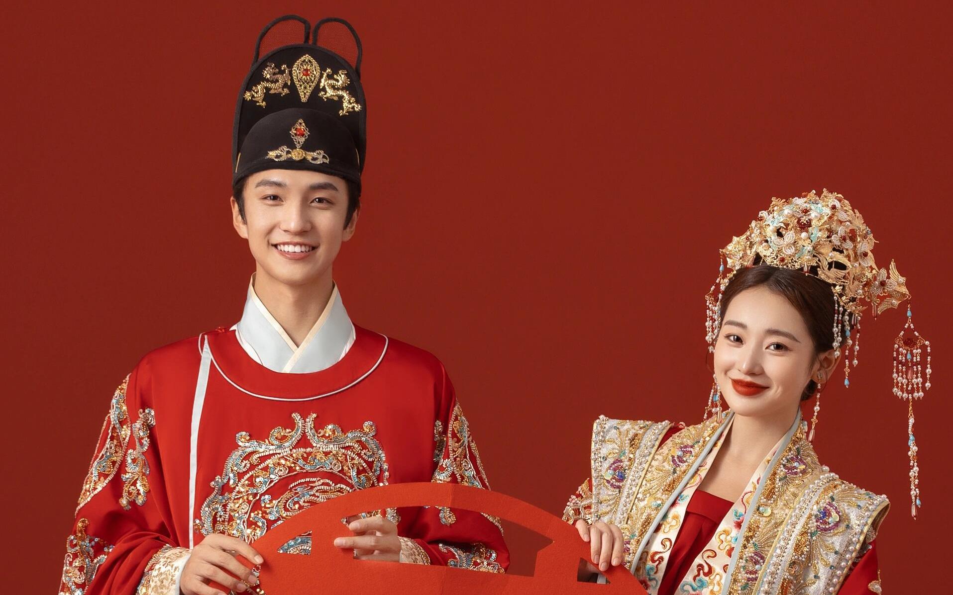 【拍的这组汉服婚纱照朋友圈被赞爆啦】