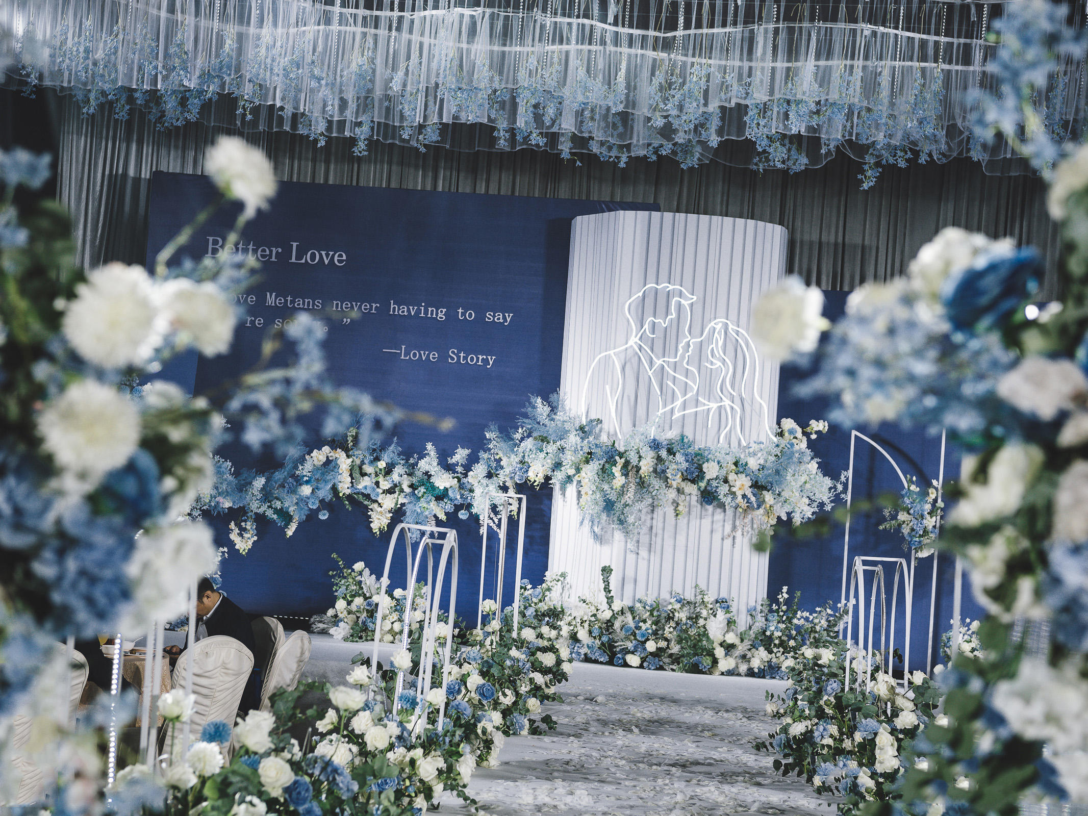 LOKE洛克婚礼——2020时尚静谧蓝婚礼