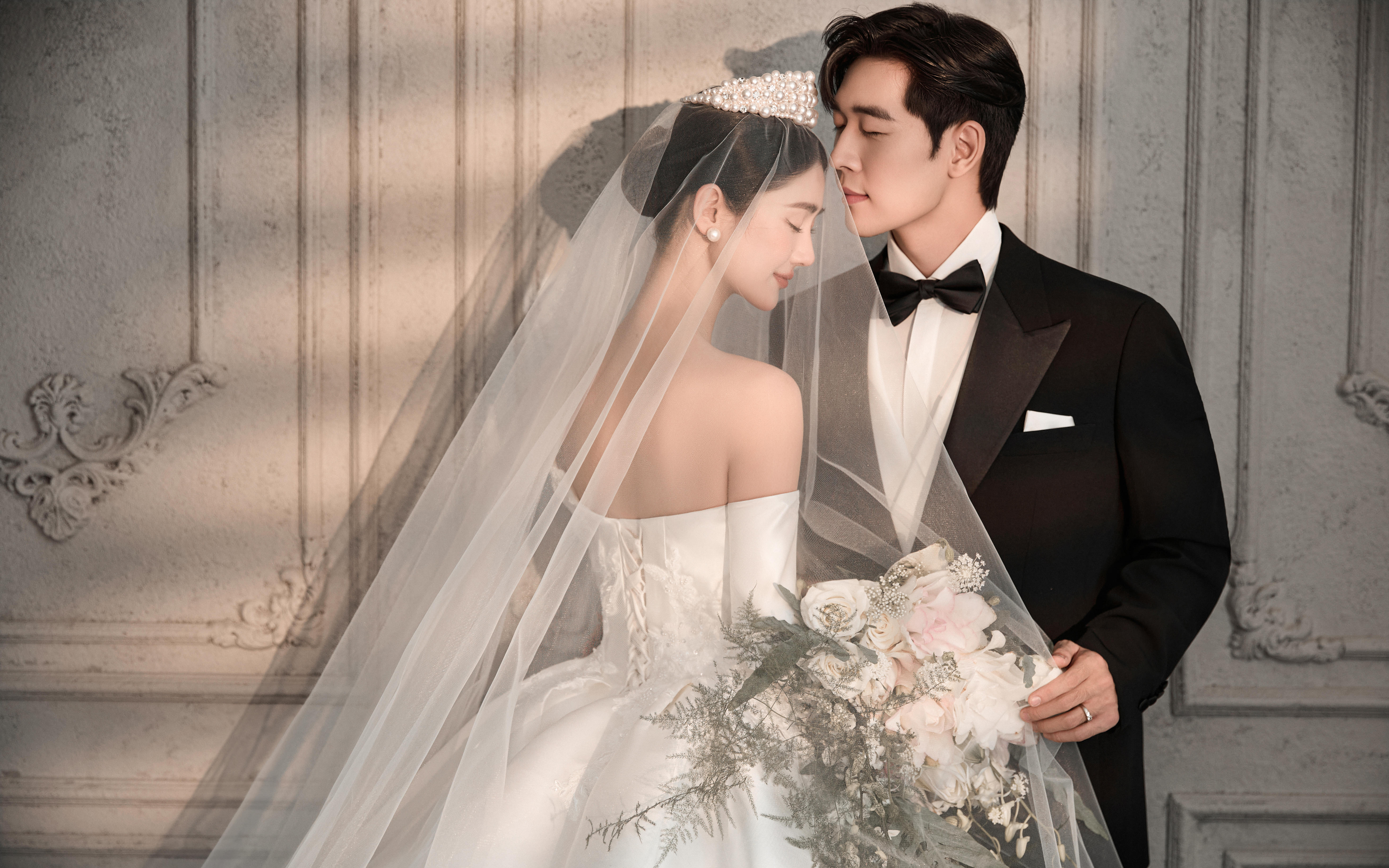 灰色系高级感爆棚 💓内景婚纱照，美到窒息！