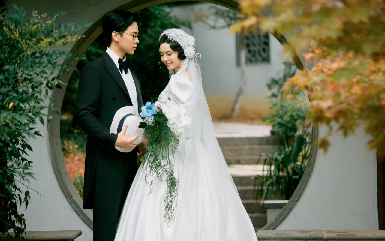 园林系列客片欣赏！石家庄婚纱照推荐系列