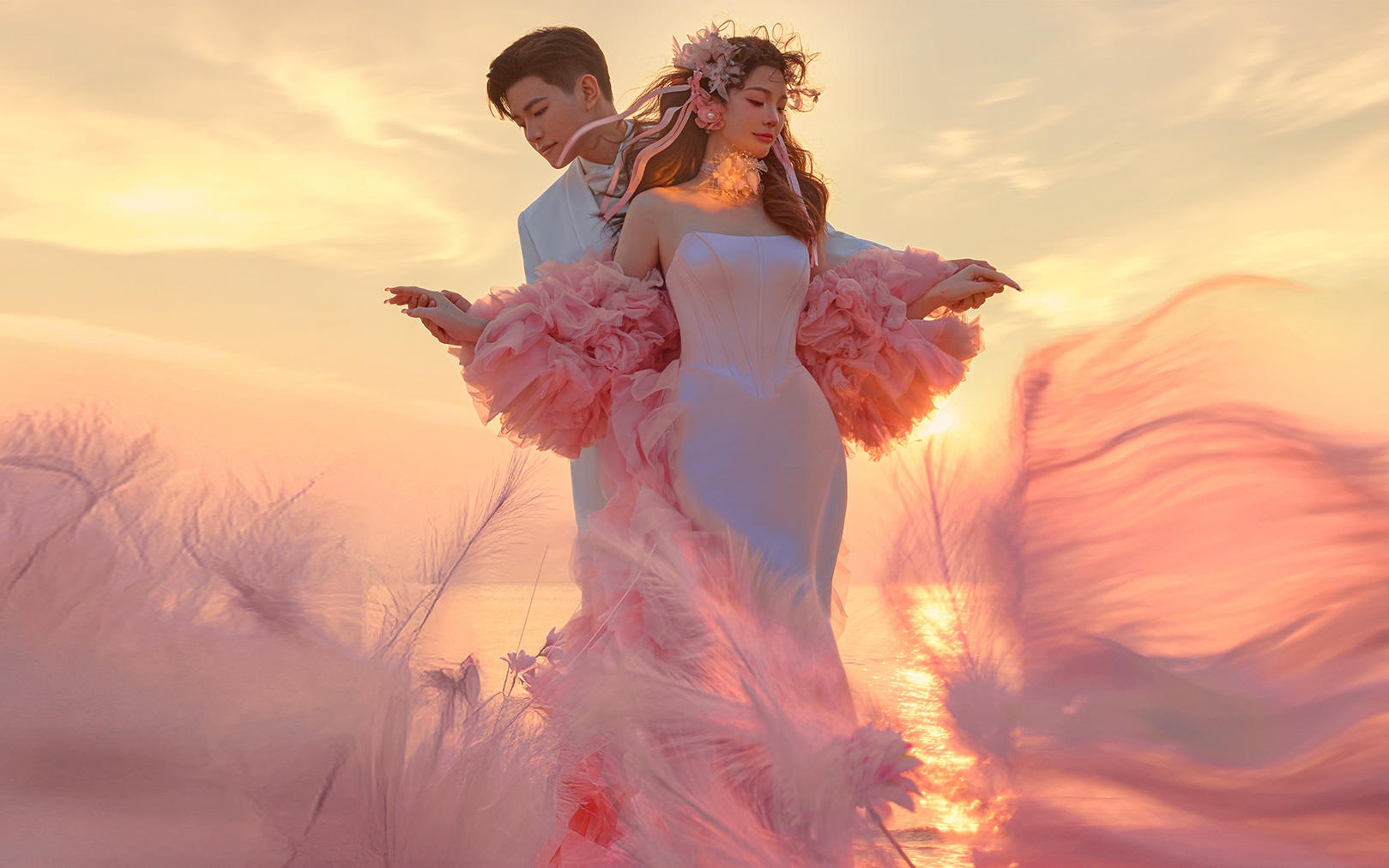 【真實(shí)客片】海景婚紗照丨朱海峻 & 蘇先麗