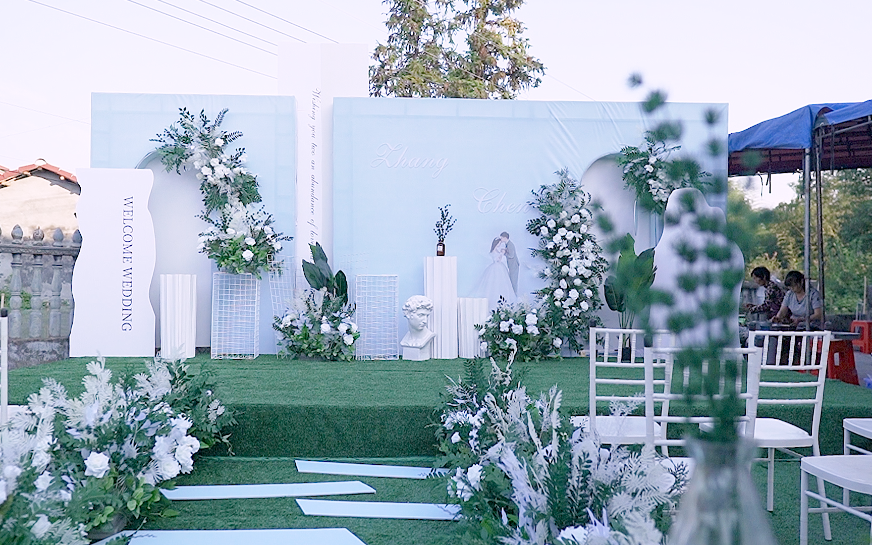 唯愛婚禮—白綠系列婚禮套系