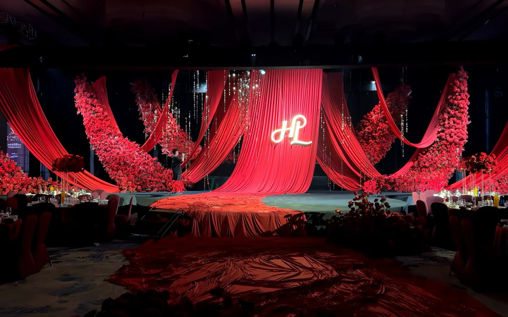 花田禧事—含四大—復(fù)古紅布?；槎Y