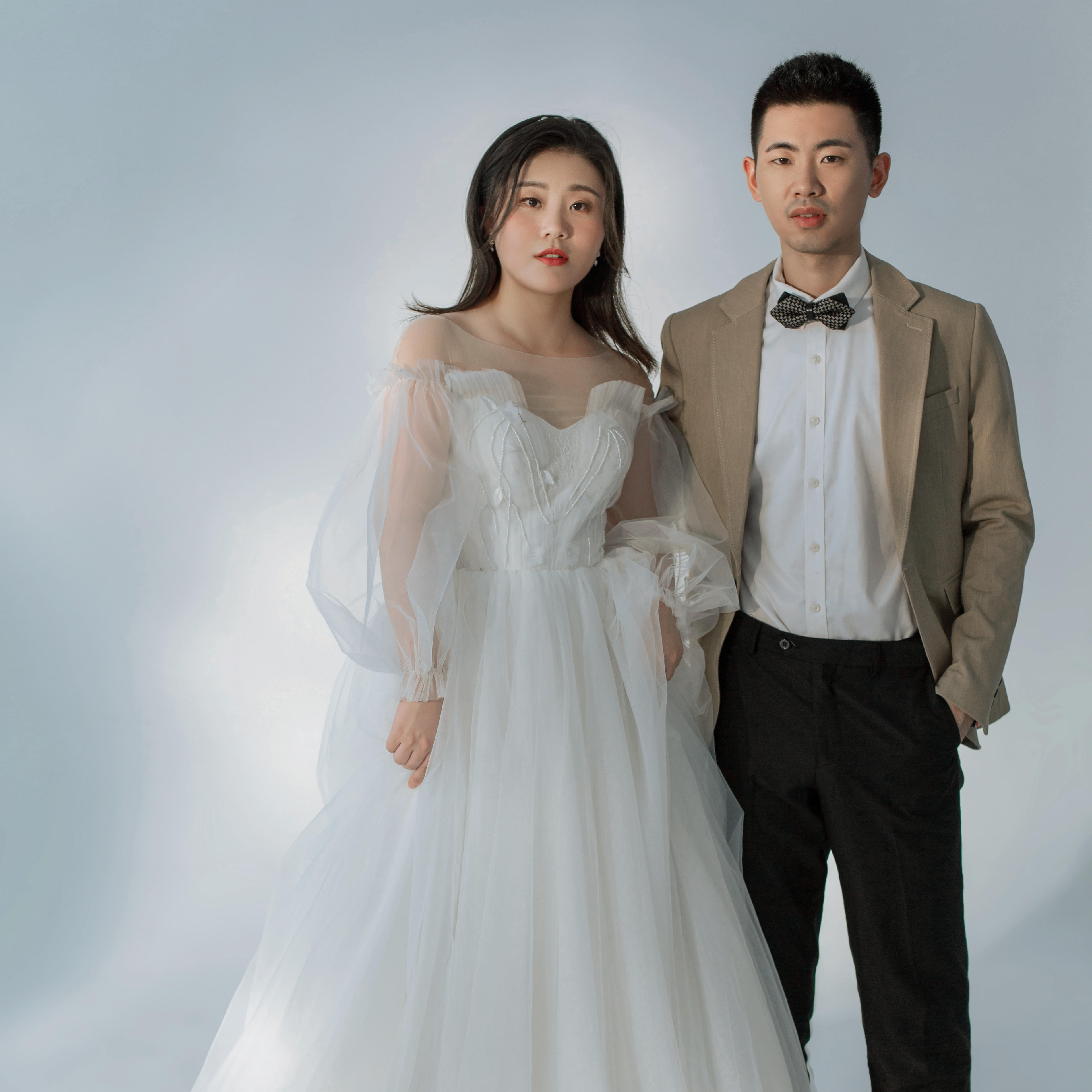 初遇映像婚纱摄影客片   