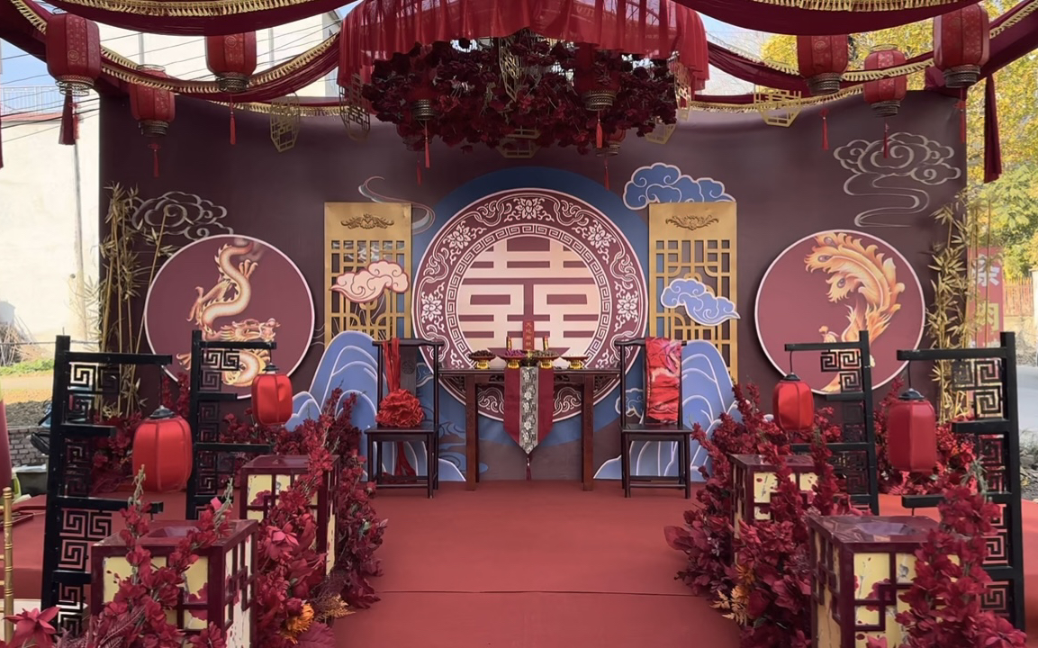 【韩尚宫婚礼】救命！村头中式婚礼卷成这样了？