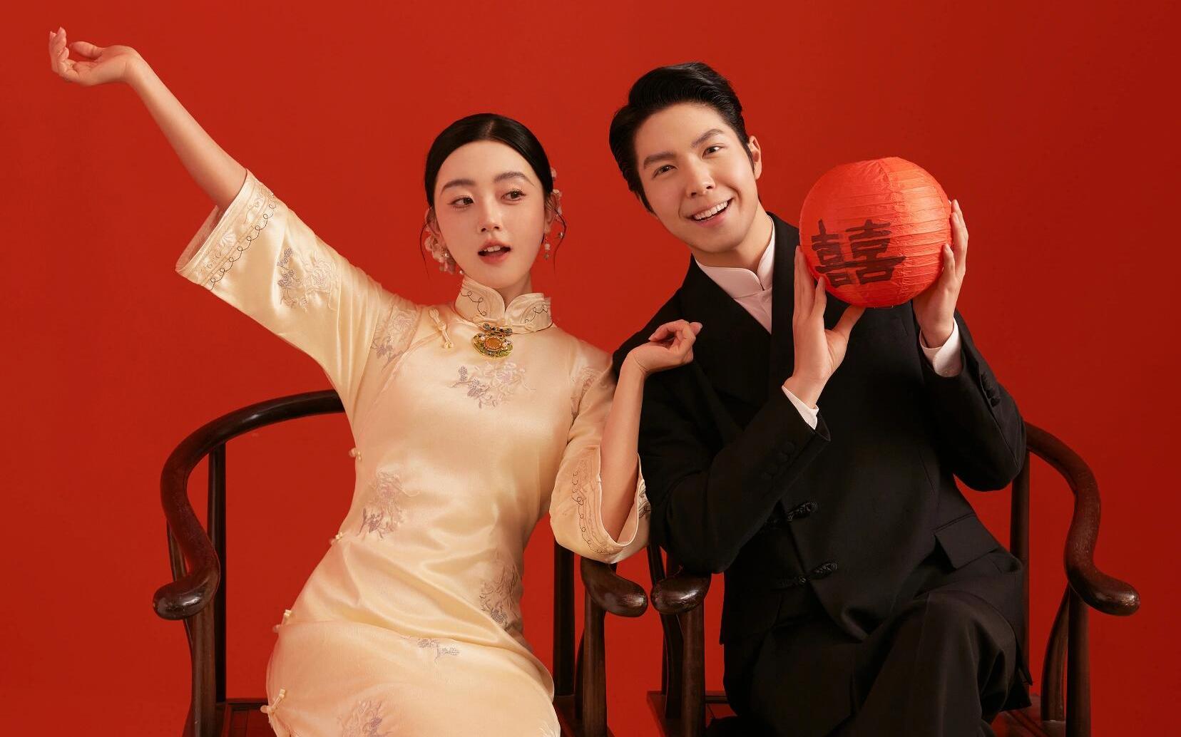 🏮必须来一组新中式喜嫁风婚纱照