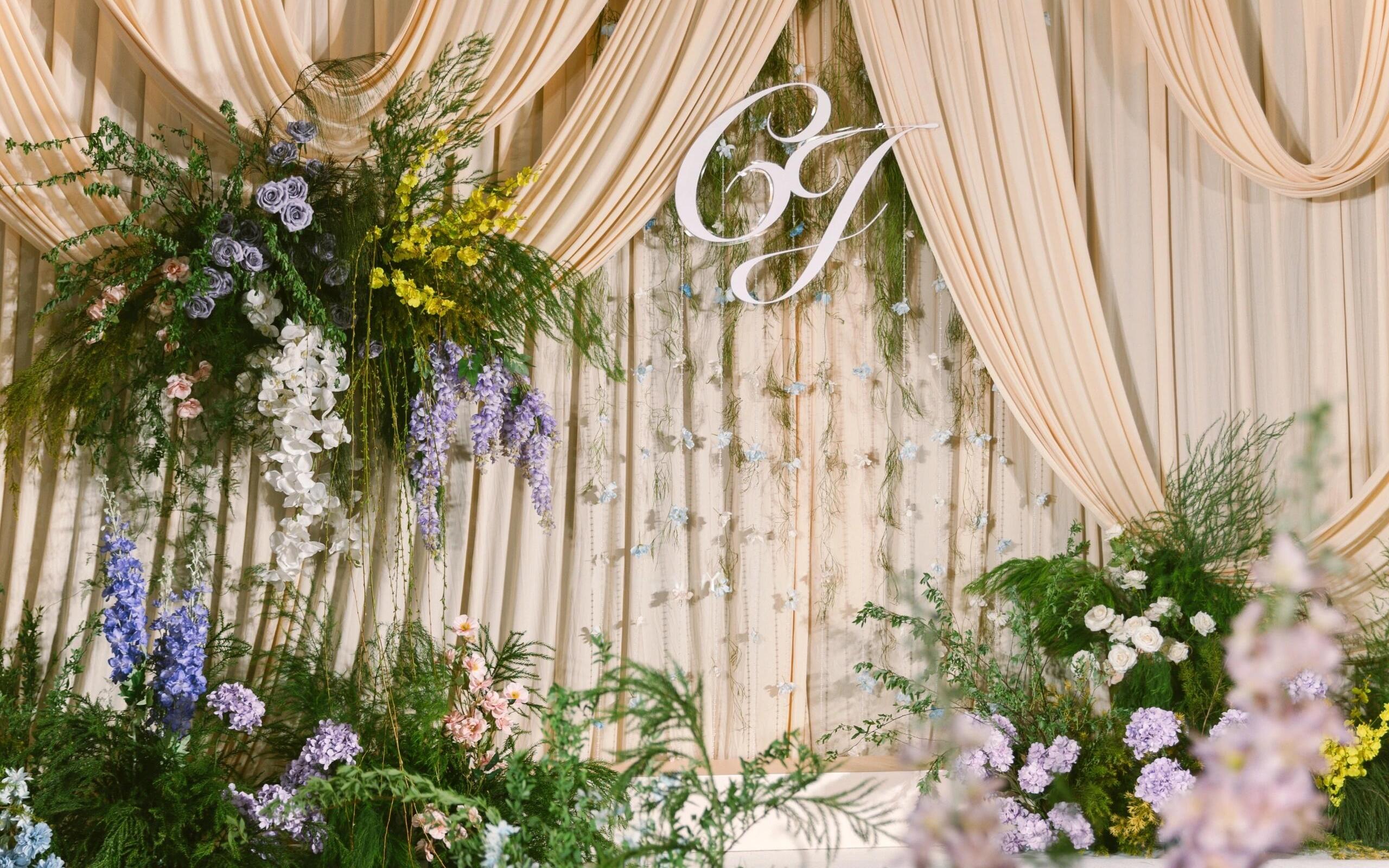 韩式香槟色主题婚礼