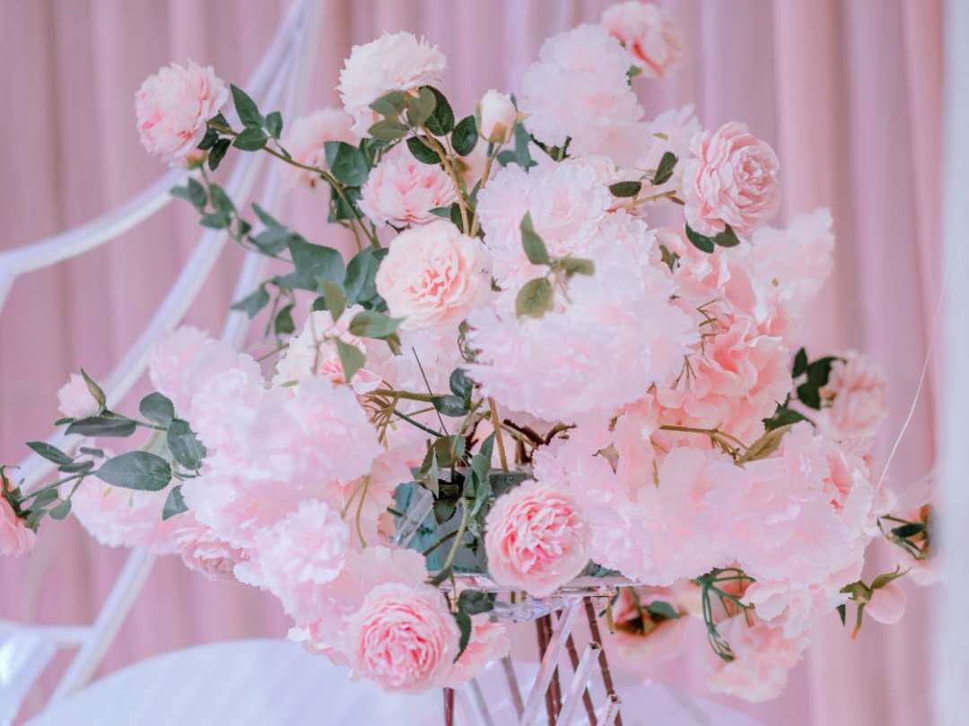 粉色迷恋——赠送地爆气球