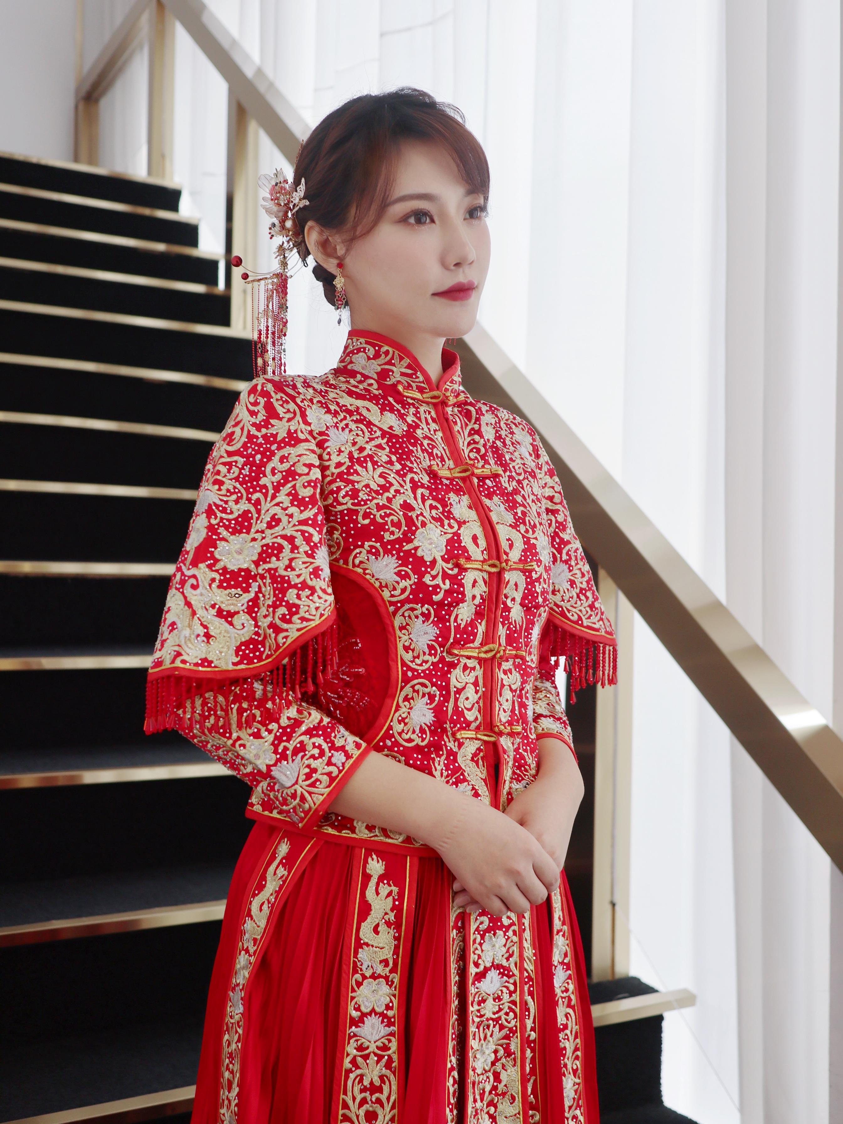 【经典三件套租赁】主纱 +秀禾+敬酒服+伴娘服