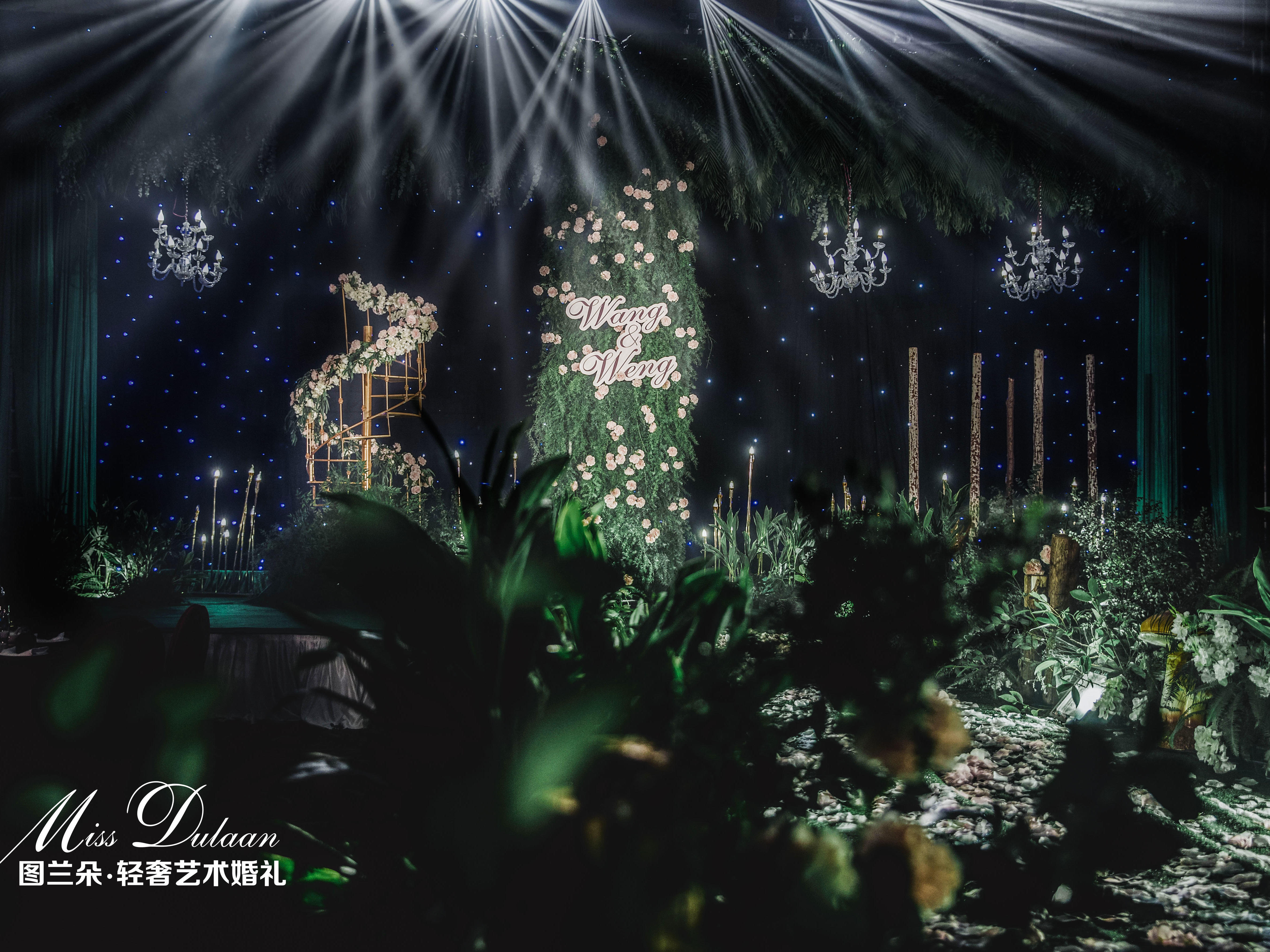 凯宾斯基·Angelababy同款梦境森系婚礼