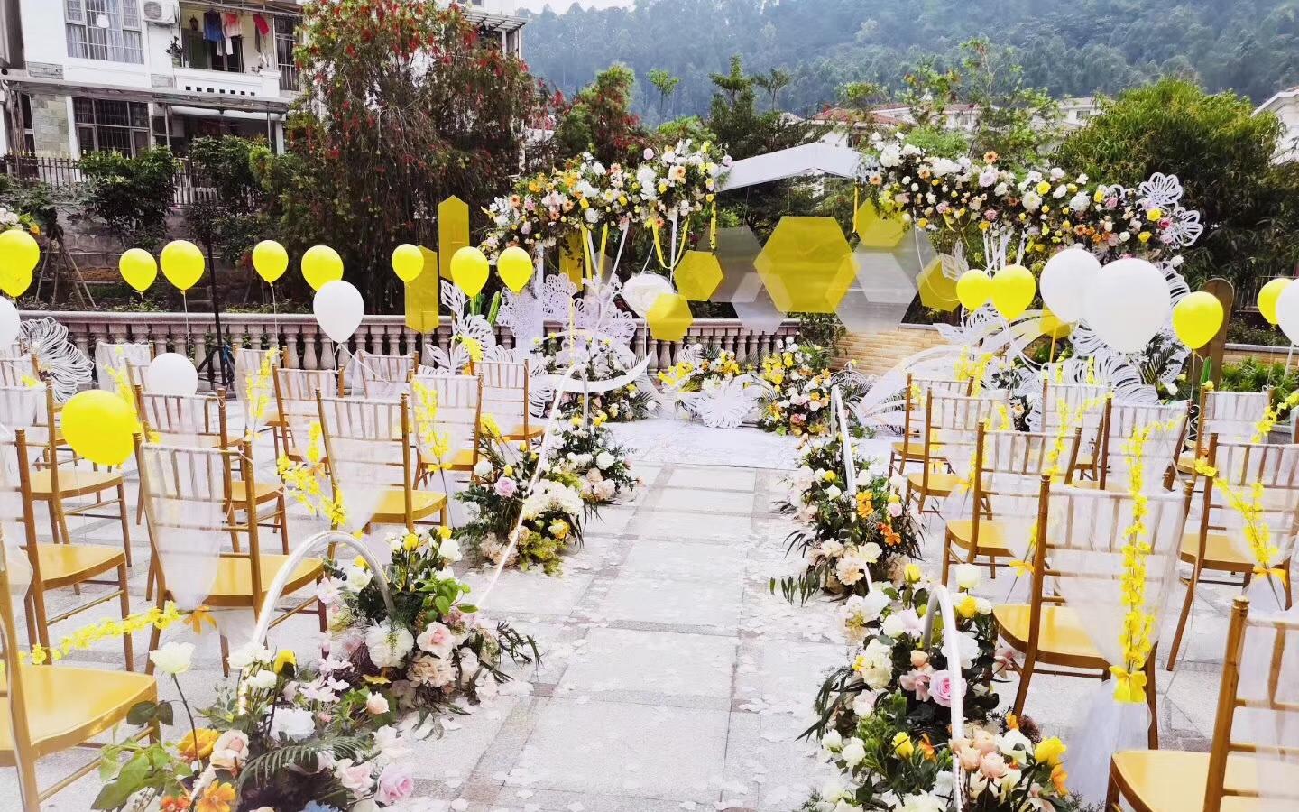 以满怀期待的心情迎接你出嫁的这一天