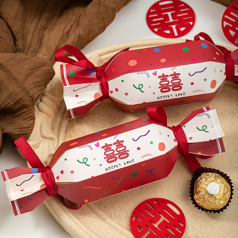 包好發(fā)貨 成品喜糖套餐多巴胺糖果糖盒 喜糖+喜糖盒【成品喜糖不支持退換】