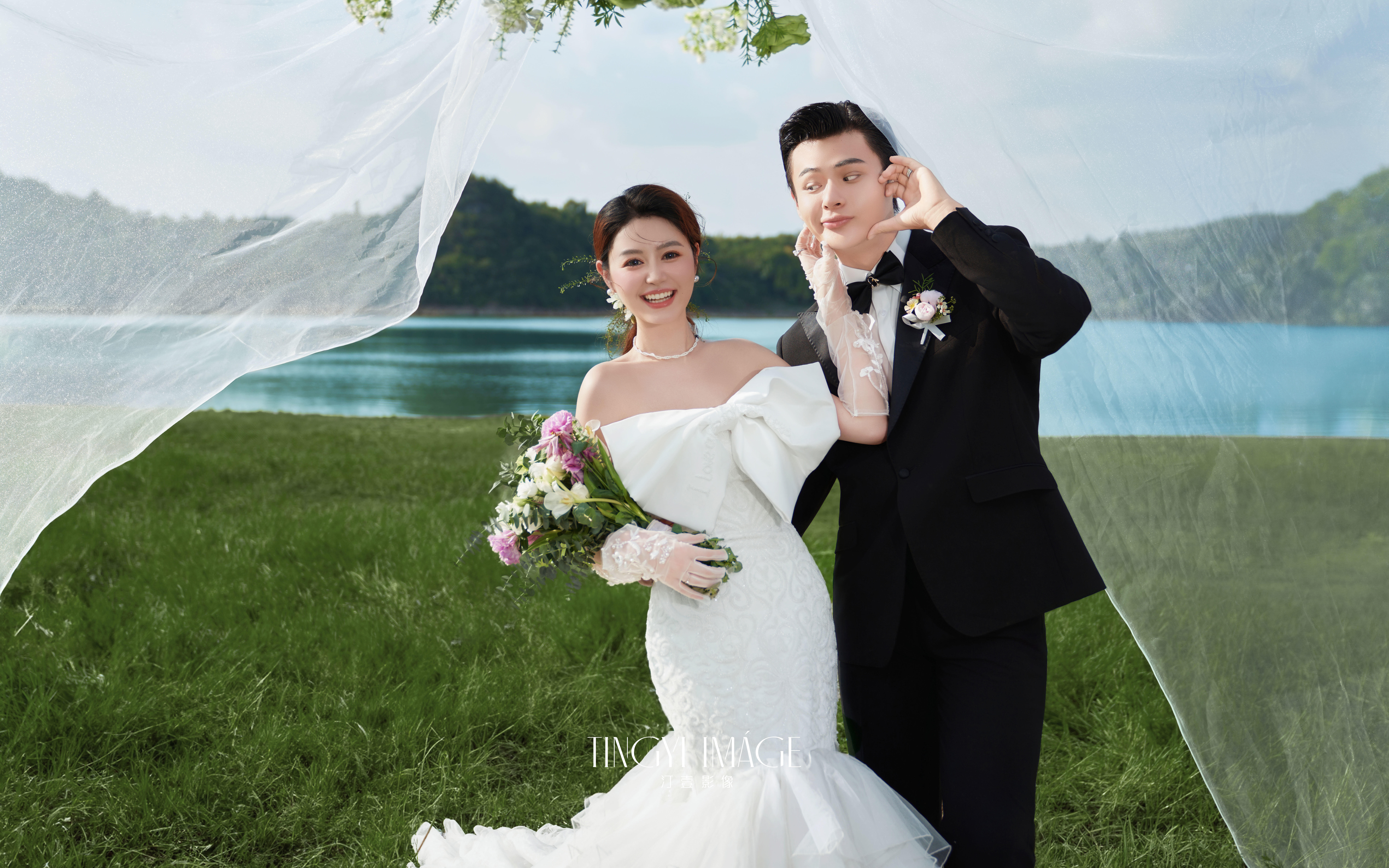 目的地婚礼 | 这婚纱照也太美了吧！想拍~