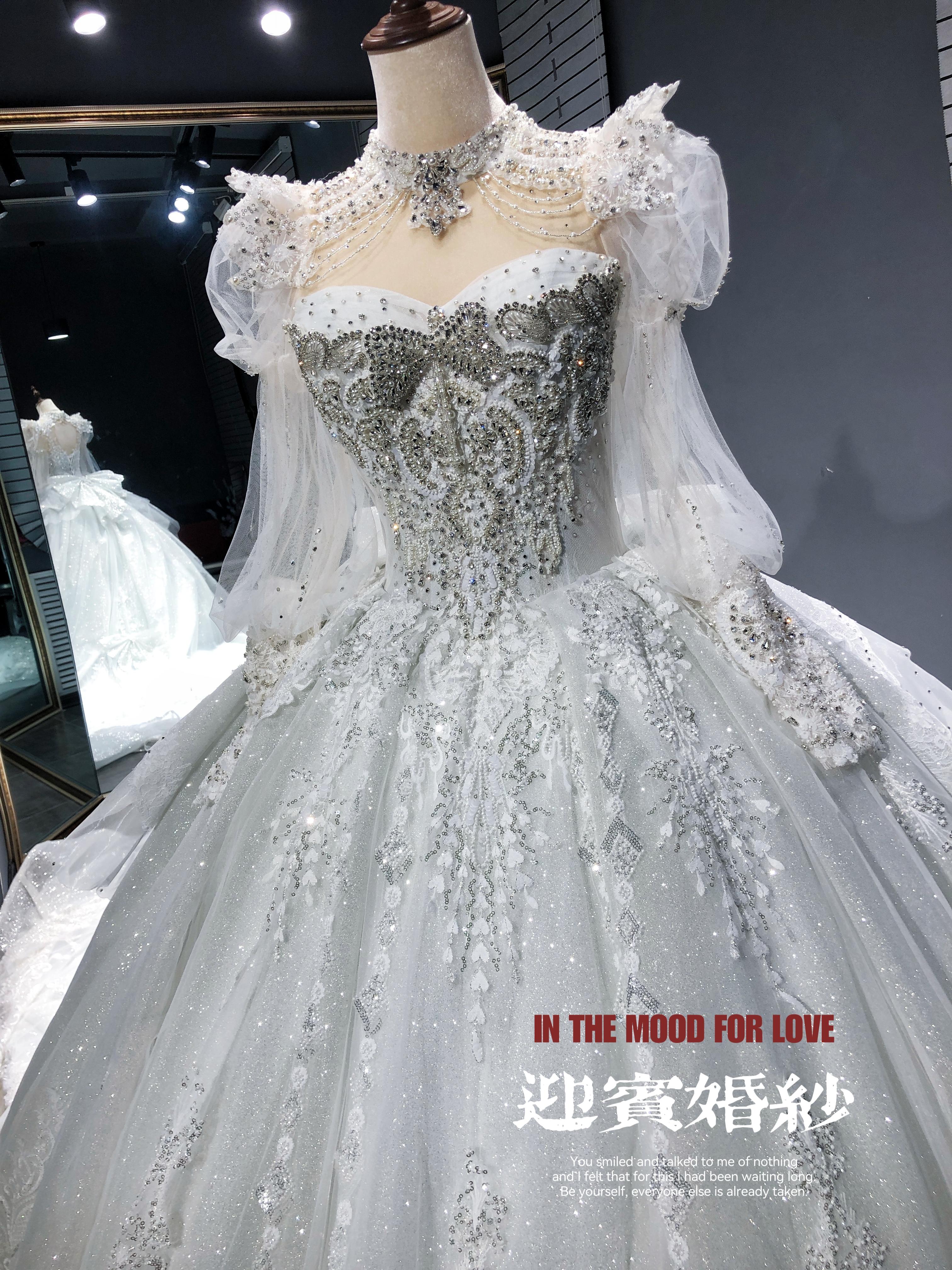 迎宾婚纱 婚礼套餐13件套品牌主纱任选