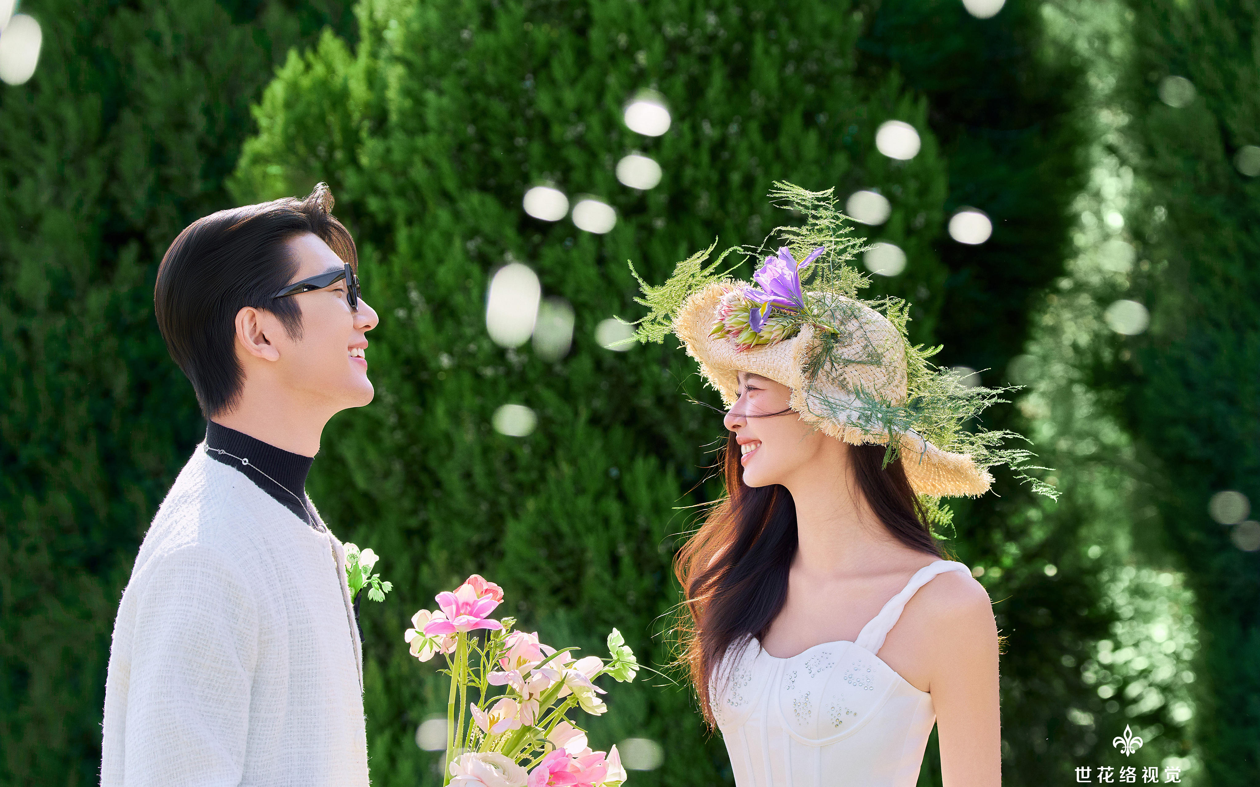 浪漫又優(yōu)雅的法式森系婚紗照??一眼淪陷