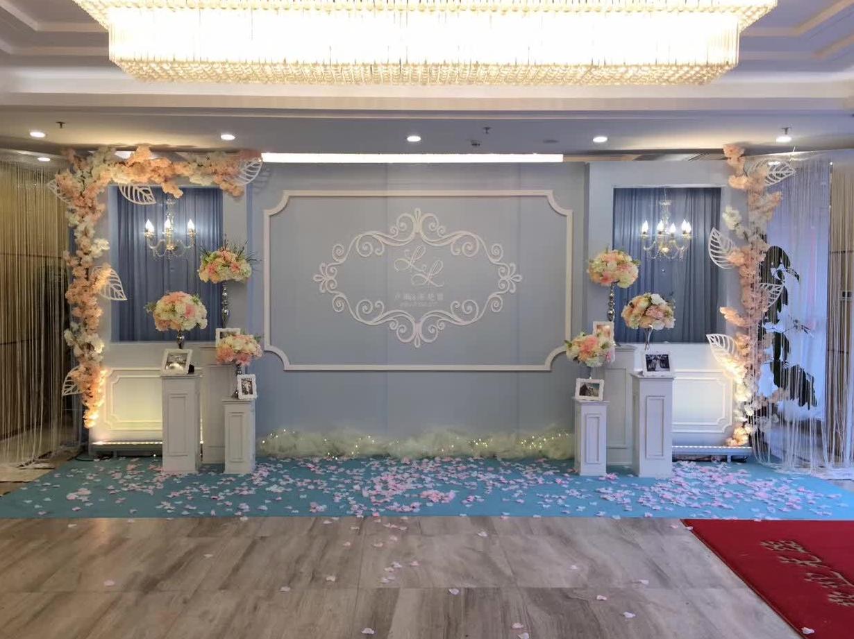 广州佛山婚礼策划婚庆公司 四大金刚会场布置套餐