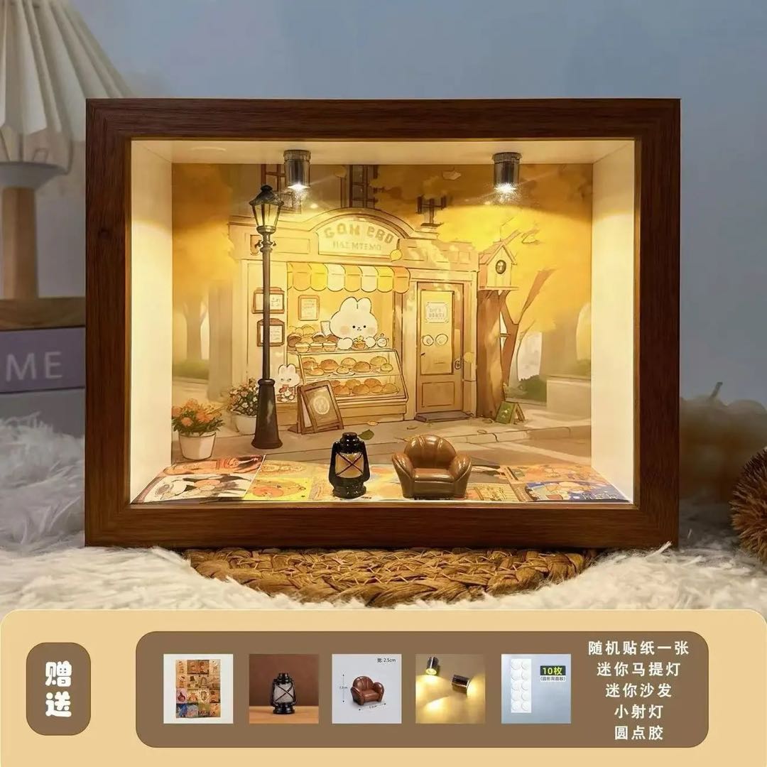 手辦中空相框diy領(lǐng)證展示框