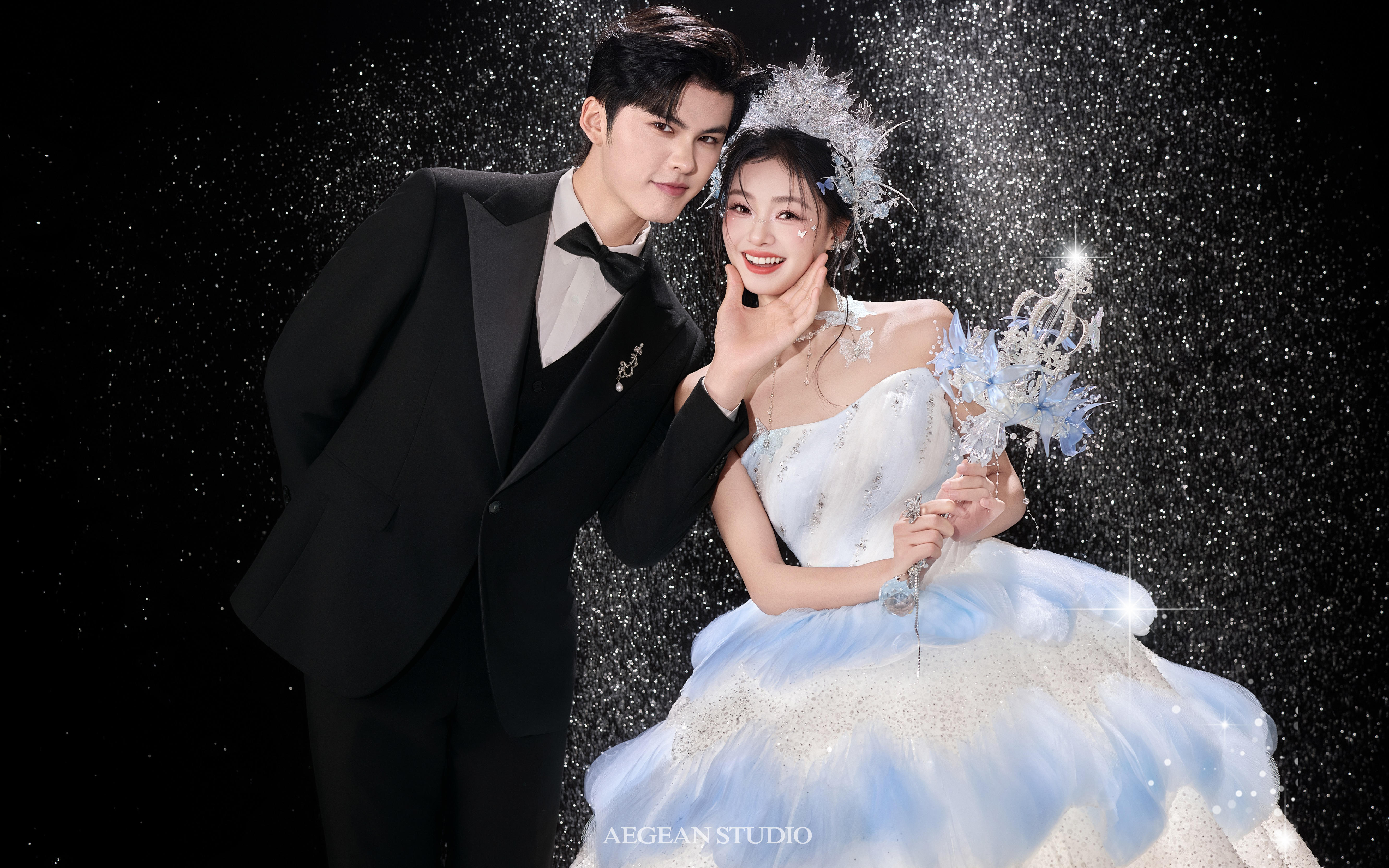 【爱琴海岸婚纱摄影】● 蓝纱光影