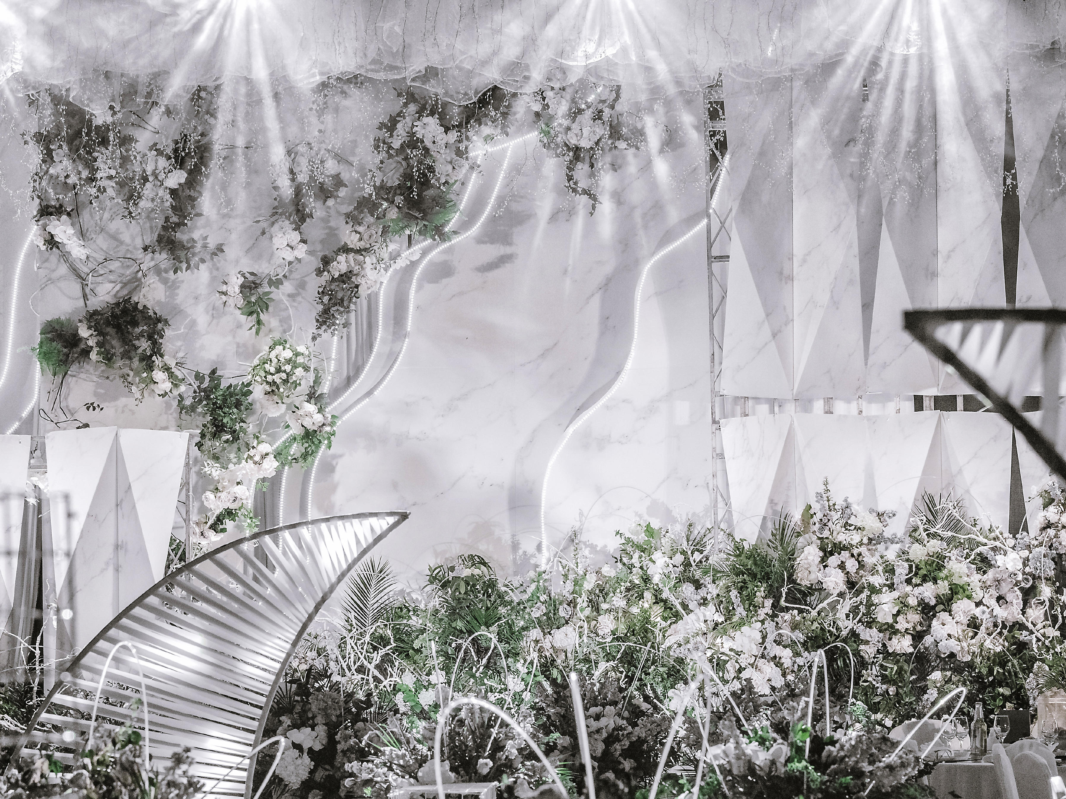 【家合婚礼】白绿色简约森系西式婚礼“简~线”