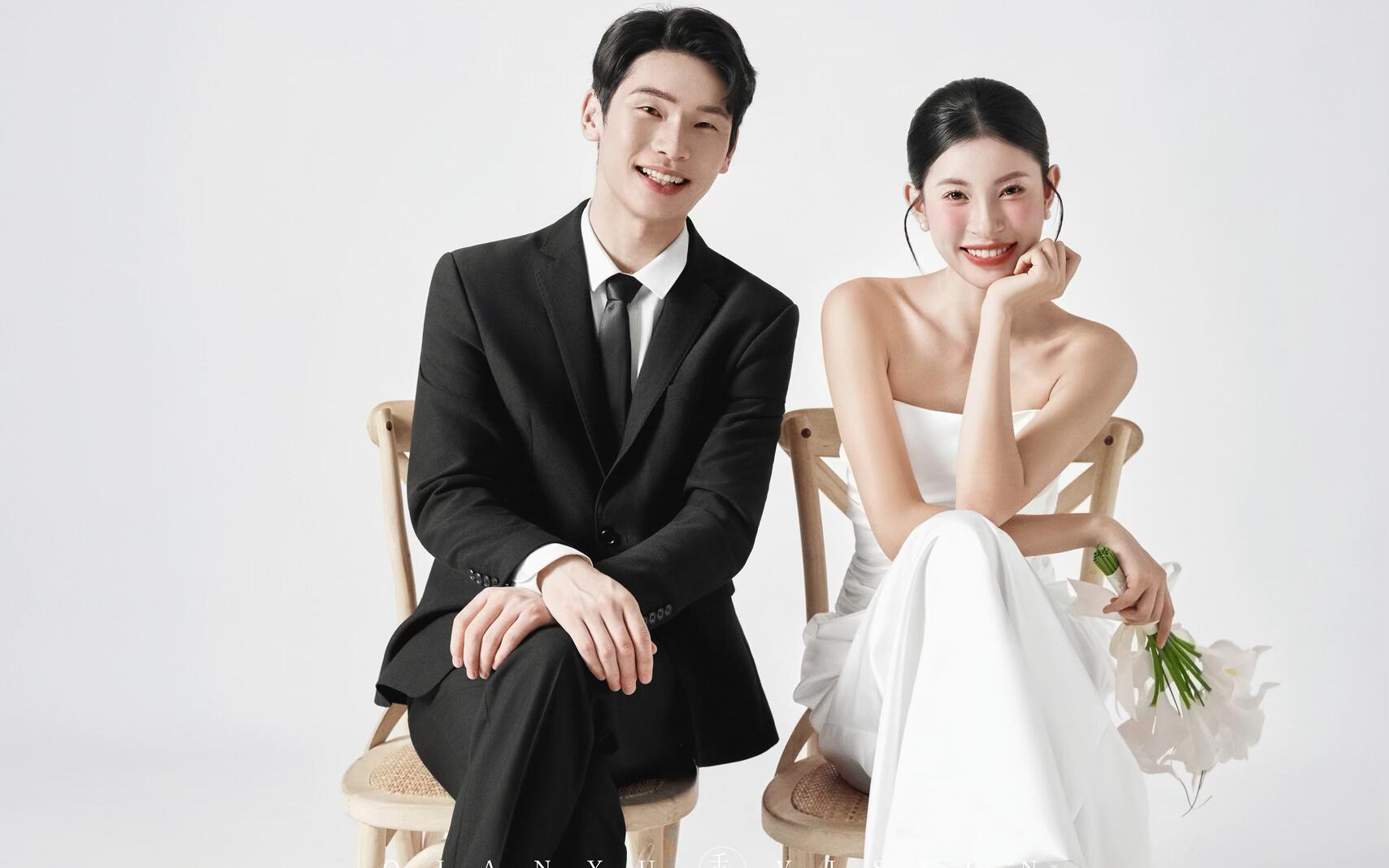 像电影一样的韩式ins感婚纱照～🫧氛围感好绝