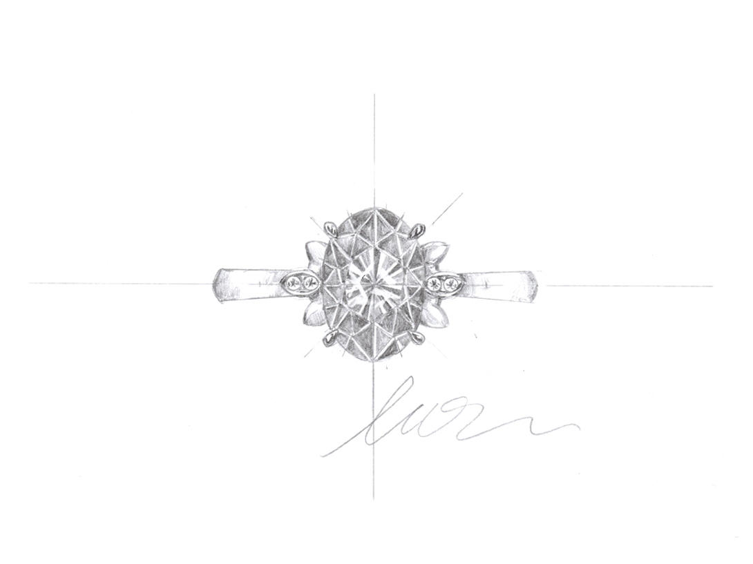 茉莉 | Molly 求婚钻戒 