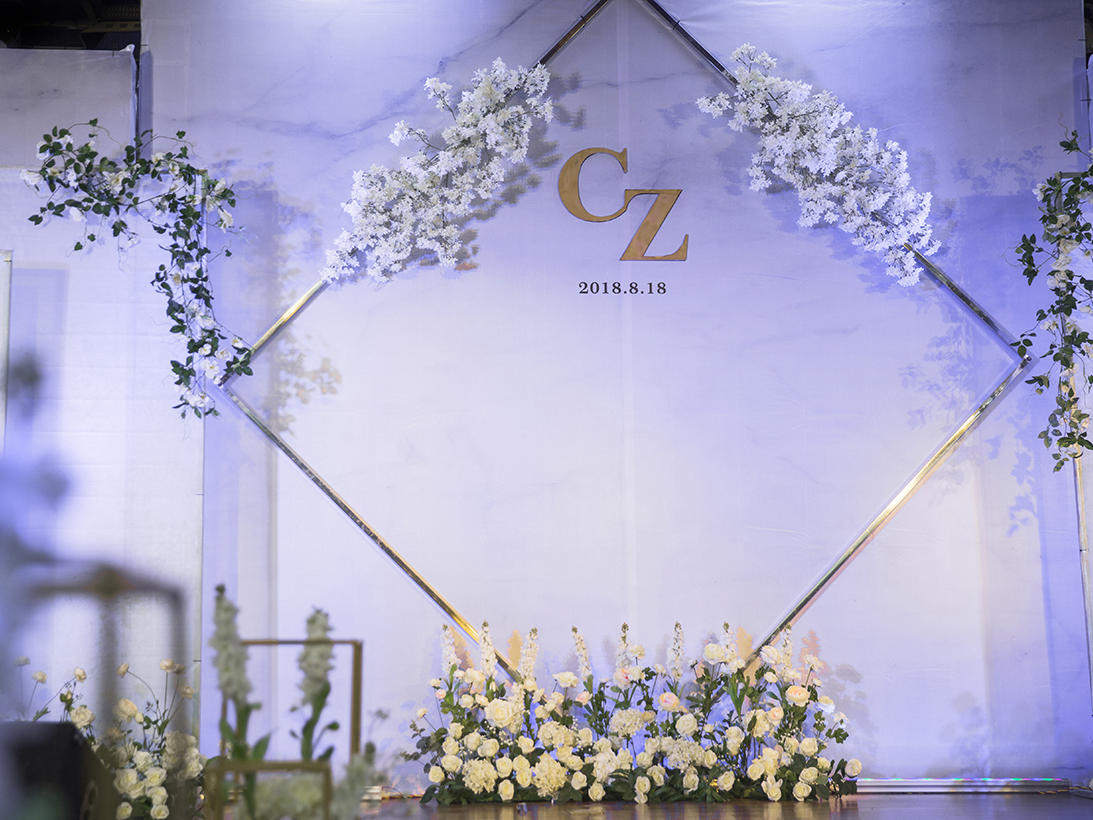 简约几何小清新《不期而遇》