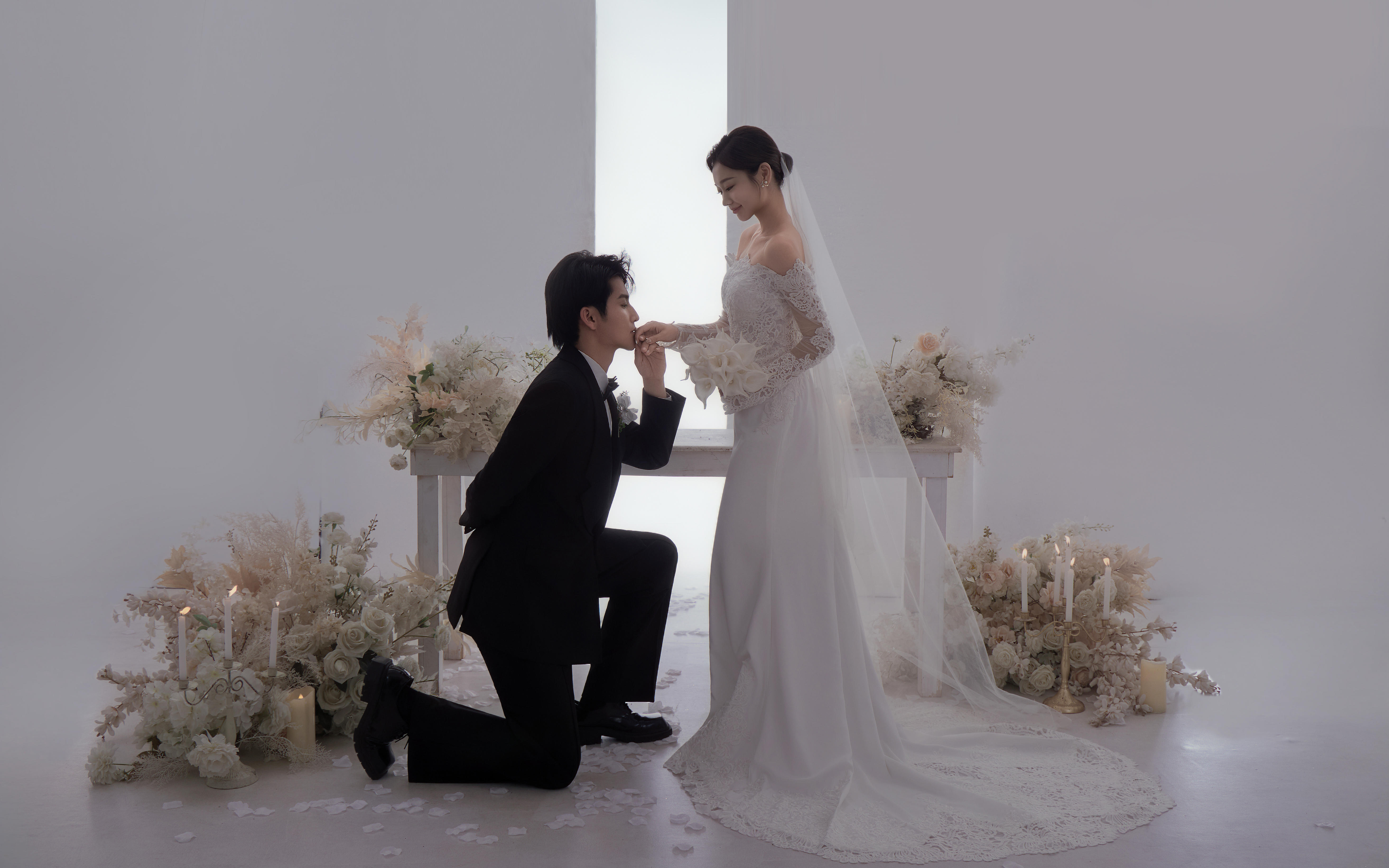 狠狠心动了！结婚必拍的高级感主纱婚纱照💫