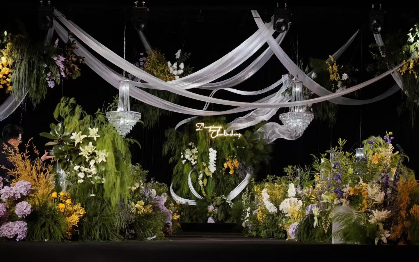 潜山婚庆 一 韩系鲜花婚礼