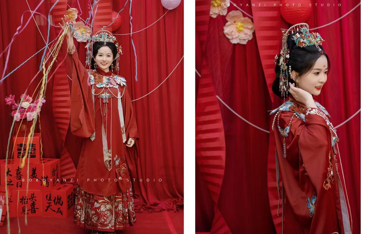 桃之夭夭，灼灼其華。之子于歸，宜其世家。