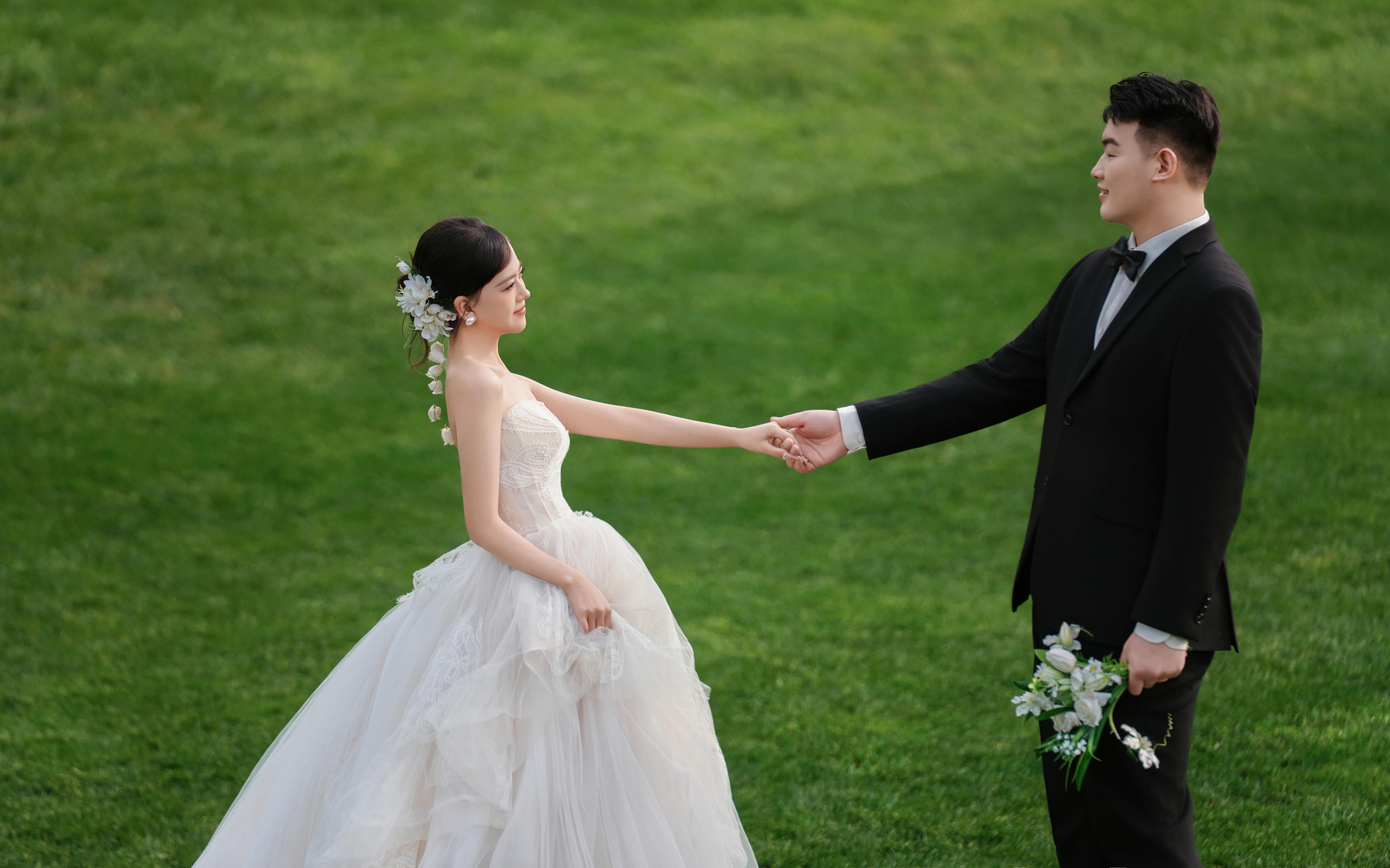 沈文静夫妇/万海高尔夫