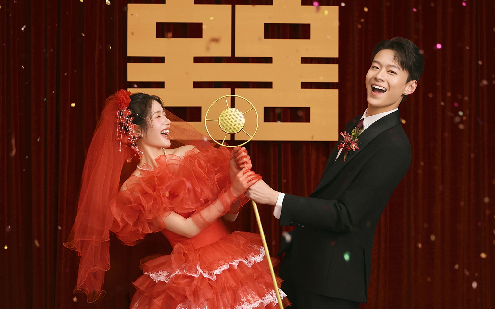 不是穿越！一组80年代复古喜嫁风，氛围感拉满📀