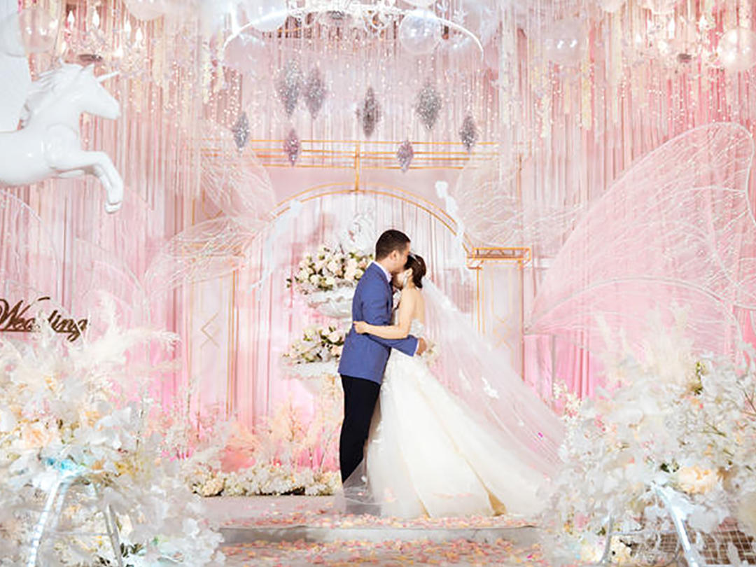 粉色公主专属高端浪漫婚礼