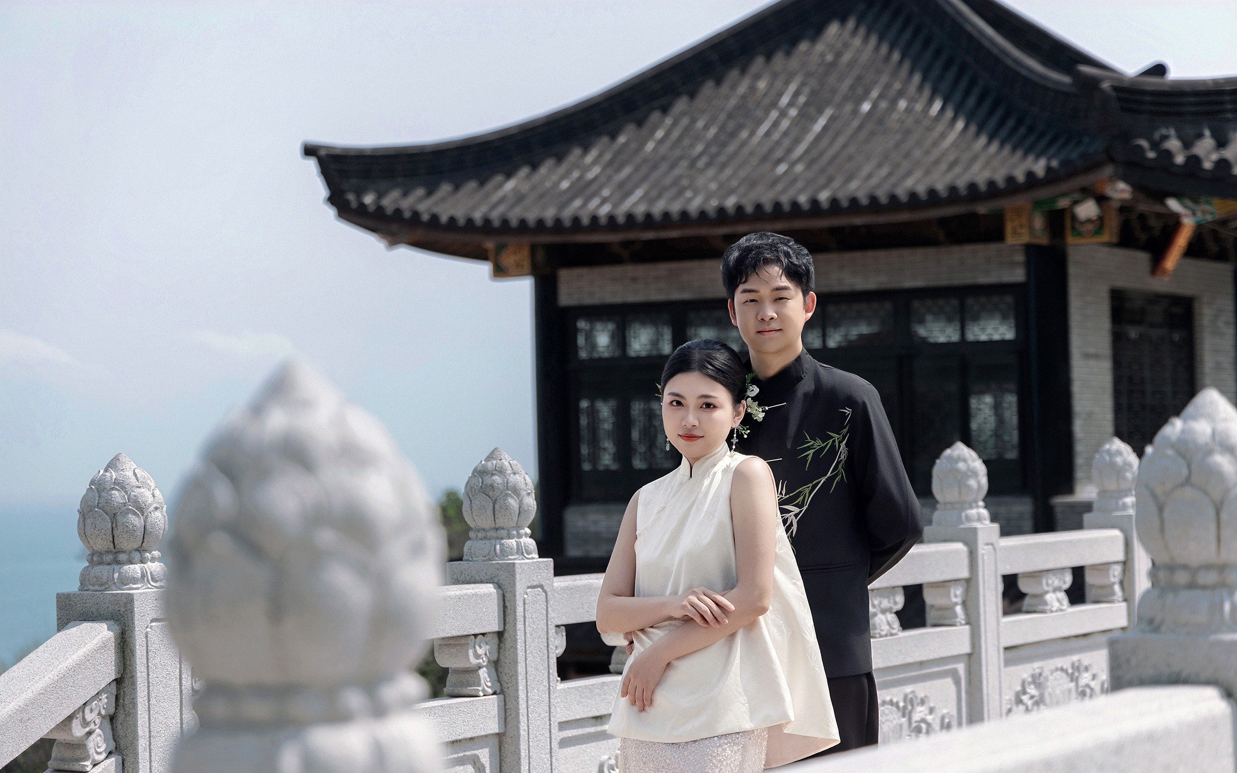 汕头婚纱照丨东方韵系列《杨枝寺》