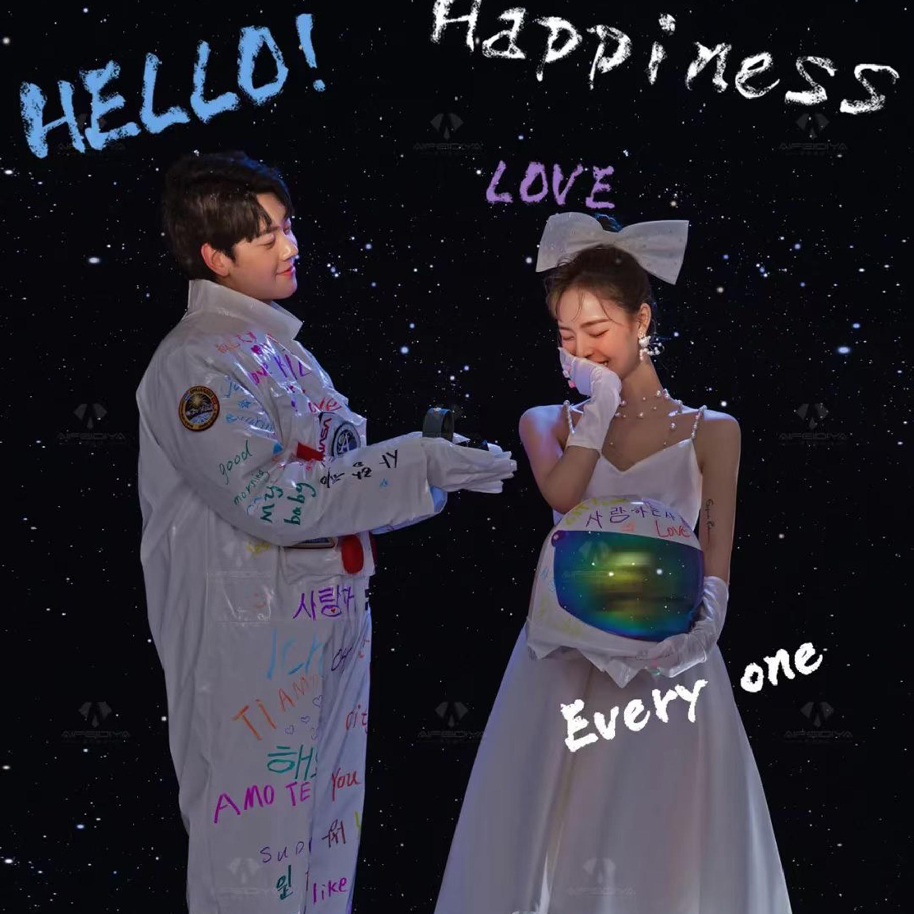 【原野婚纱写真】来自太空的love