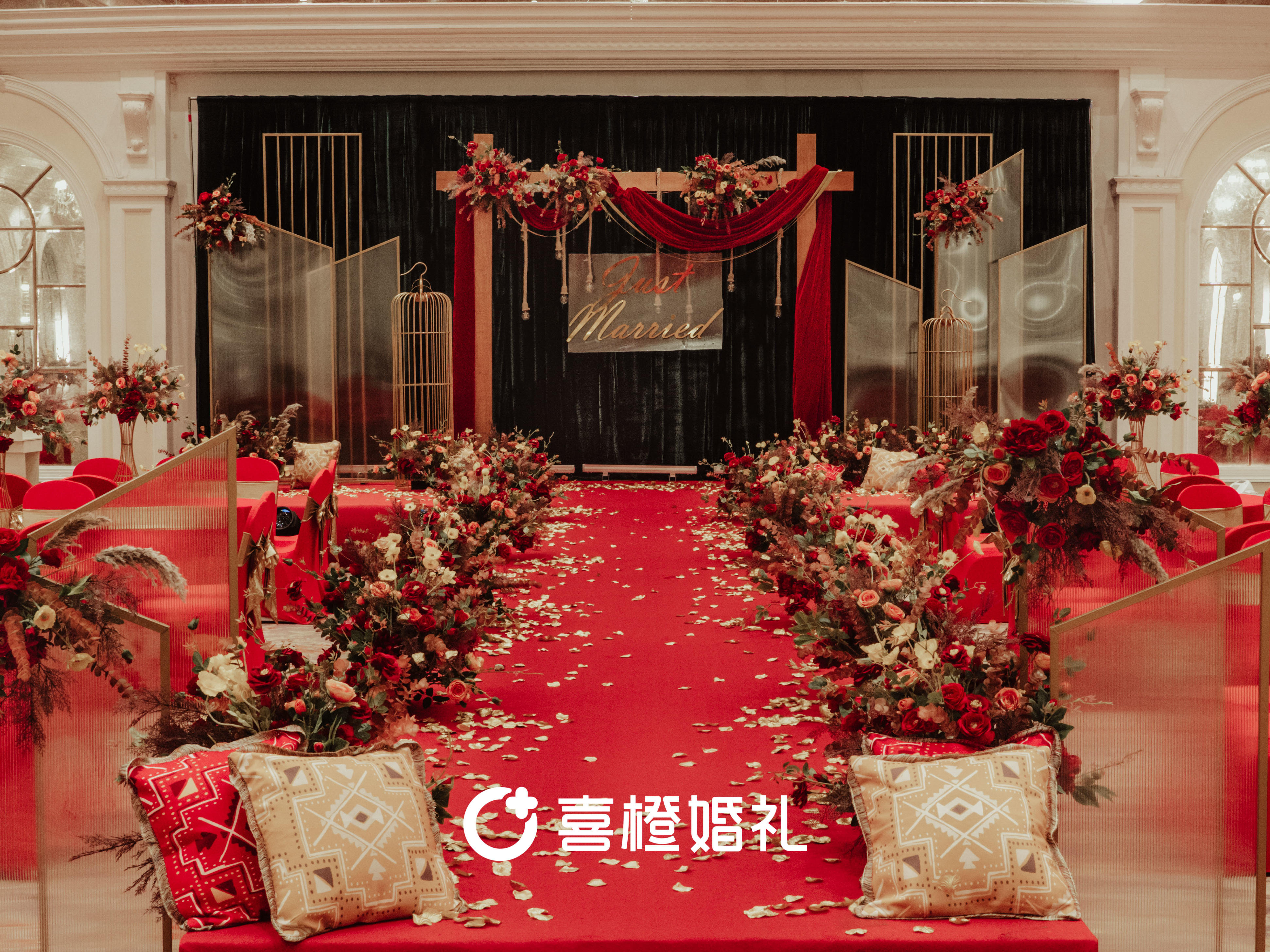 橙果婚礼——圣诞恋曲/撞色/复古风