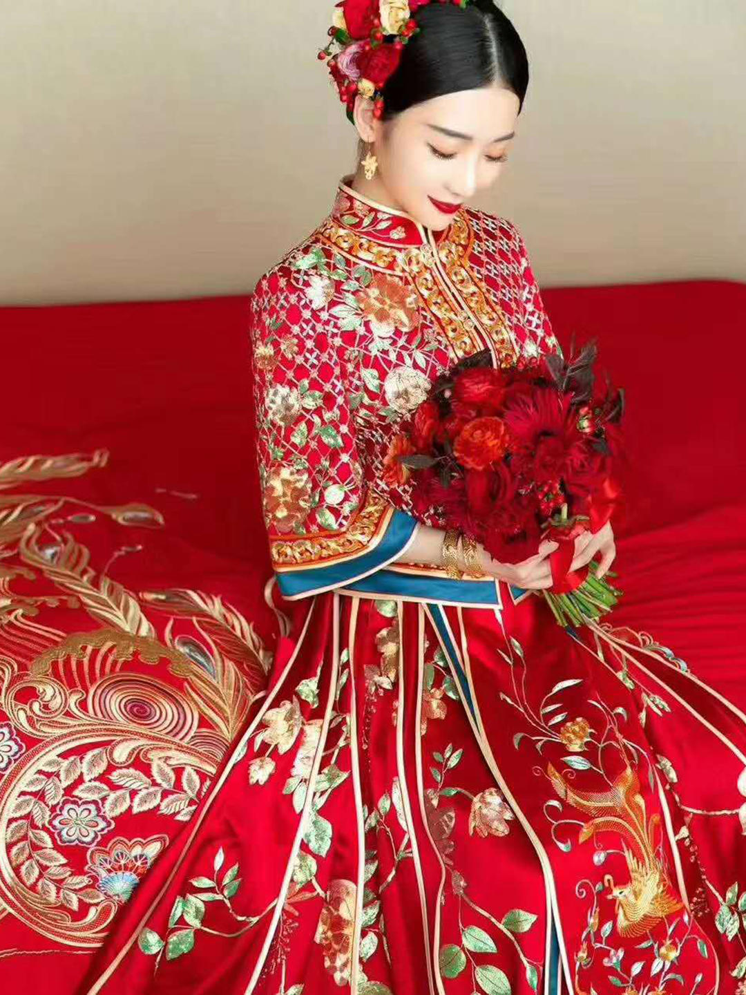 婚礼当天穿什么？不能错过的中式嫁衣
