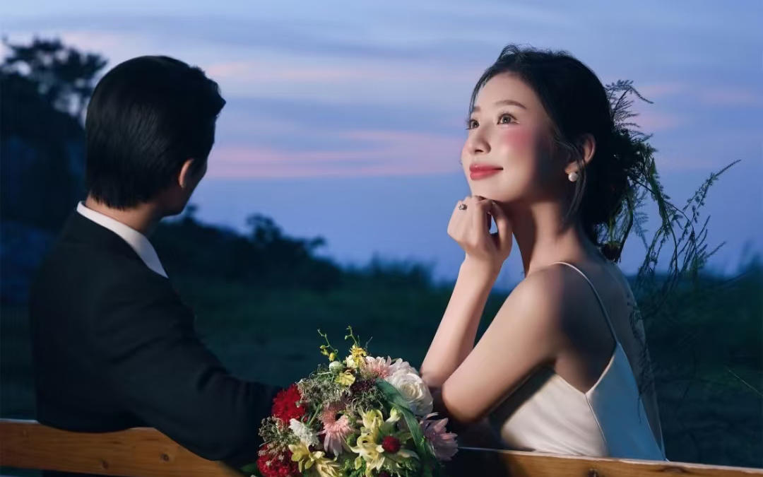 【优格】美哭了！夜景烟花电影系列婚纱照绝了！