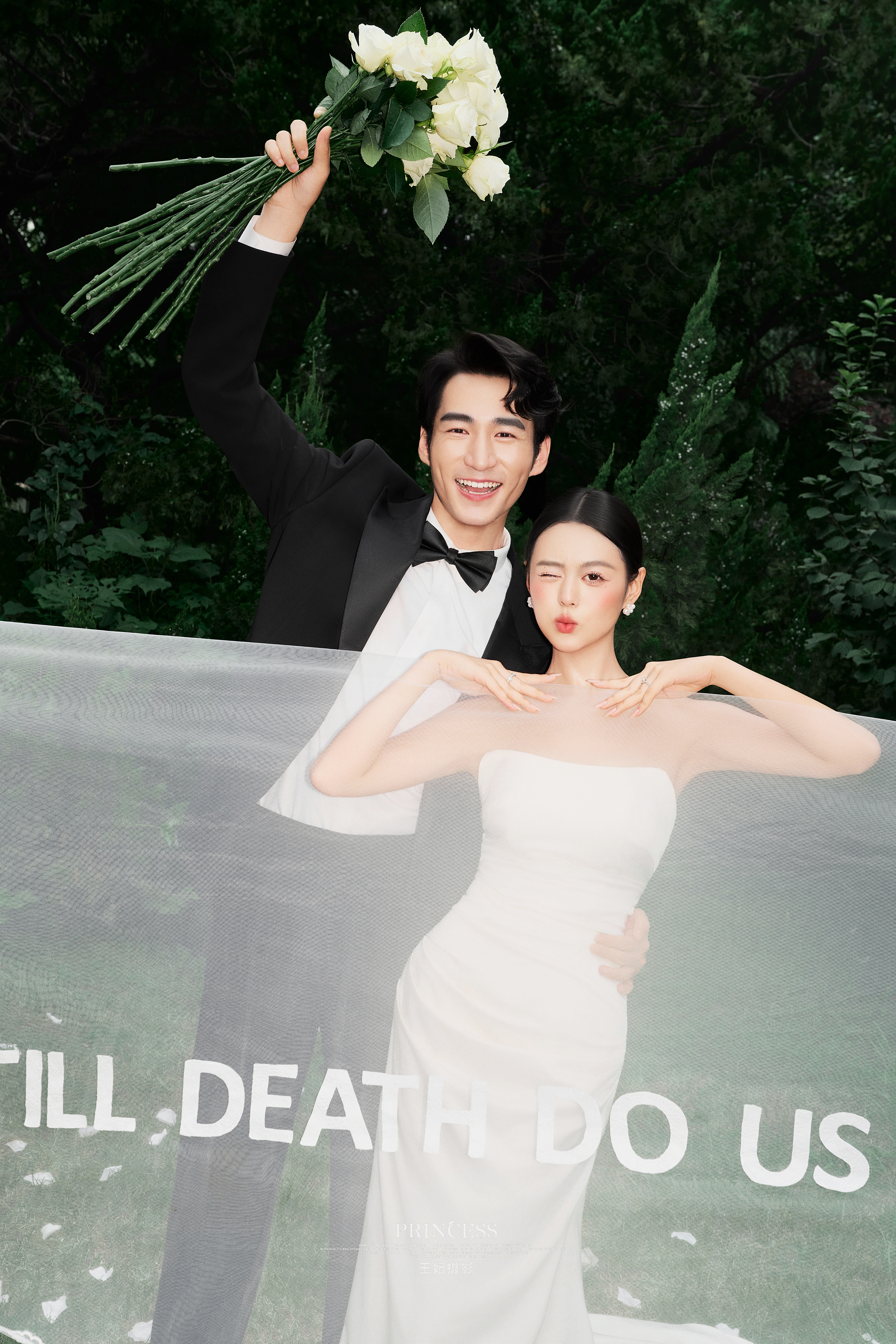 活人感婚纱照！敬自由肆意的生命力！