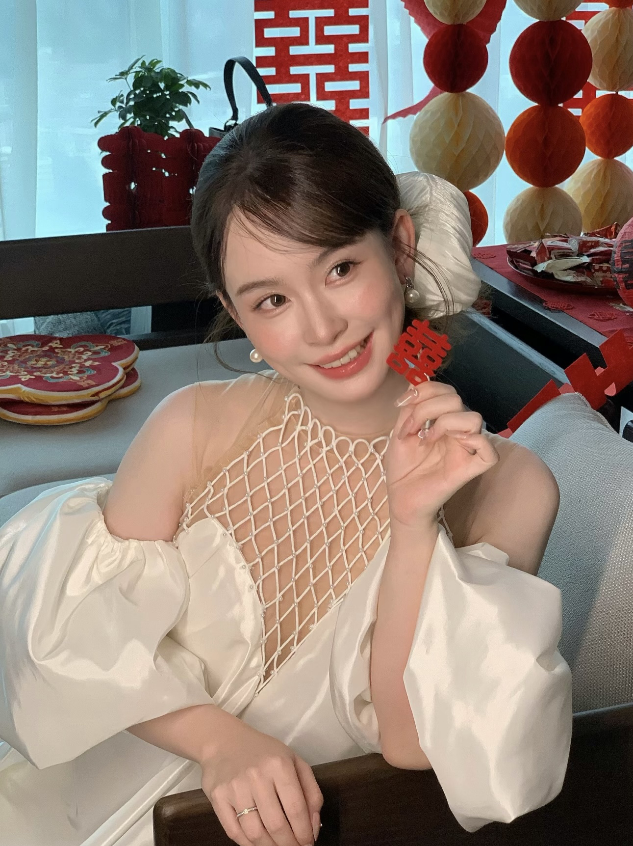 韩式复古主纱造型