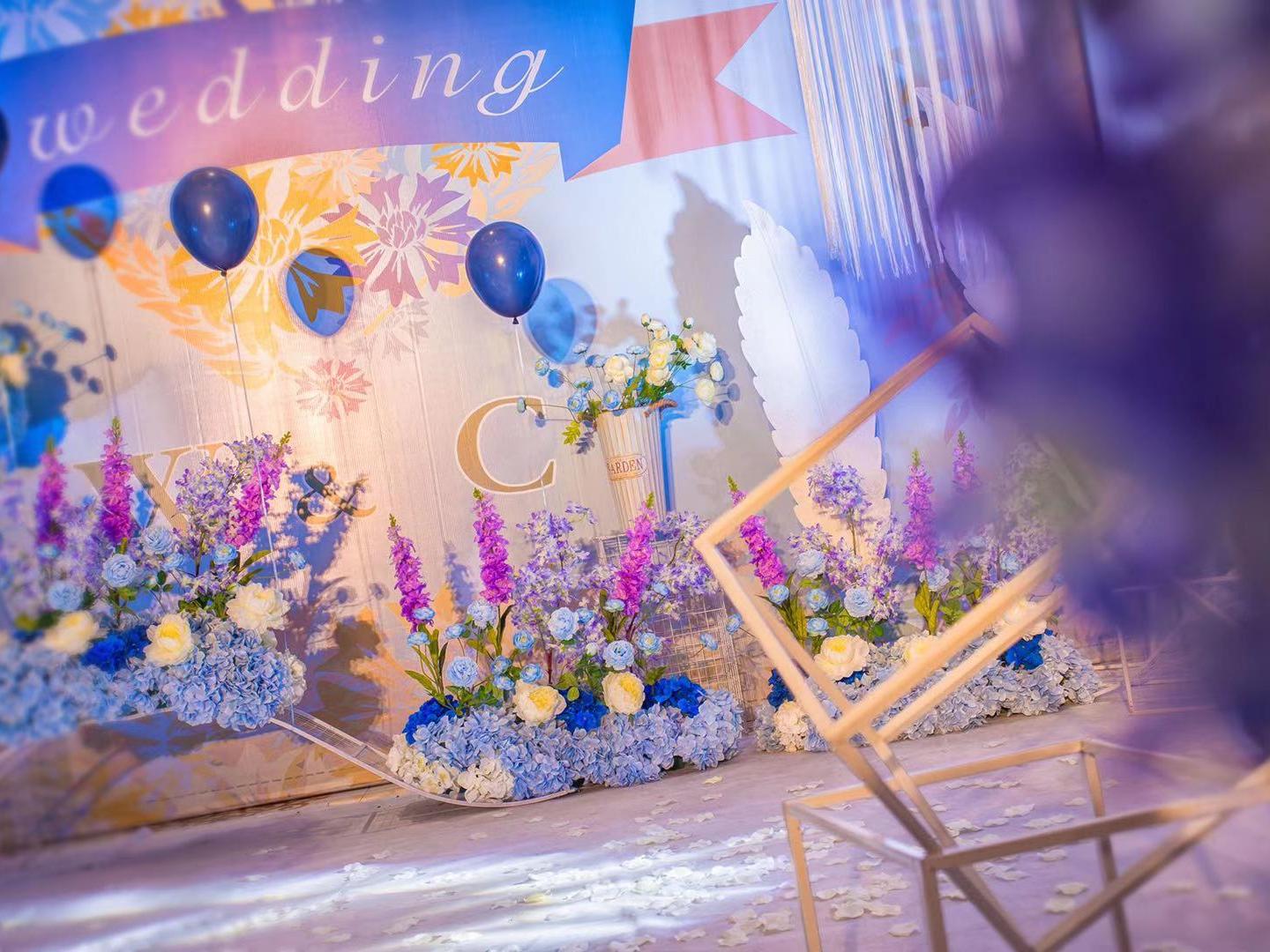 【茂林】蓝紫色小清新婚礼