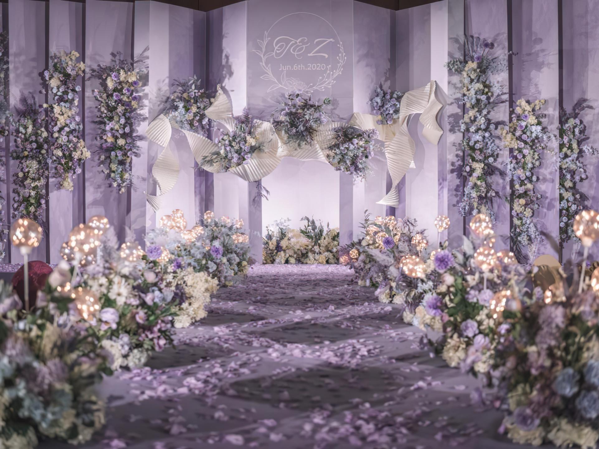 【爱尚百年婚礼】雅致  紫色梦幻婚礼