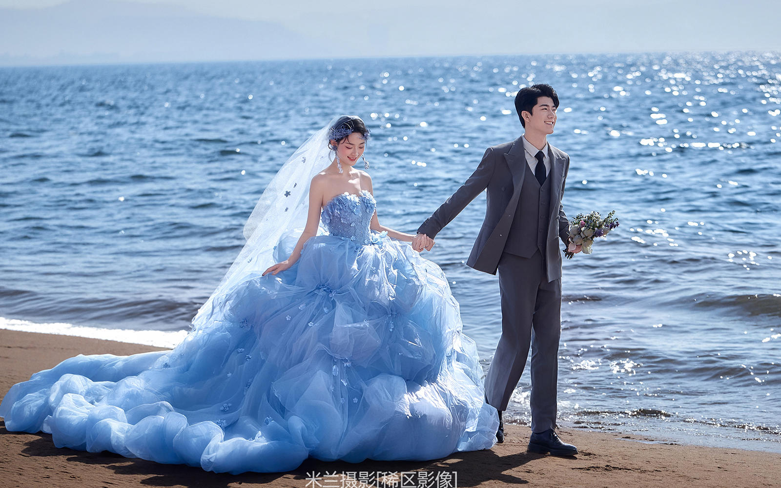 江景浪漫 | 蓝色花神