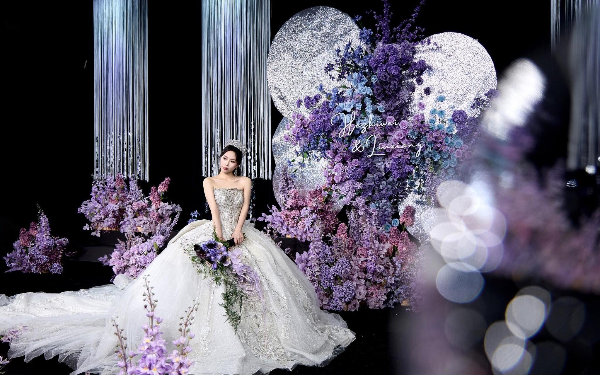 【囍記】紫色和銀色超好看呀！！